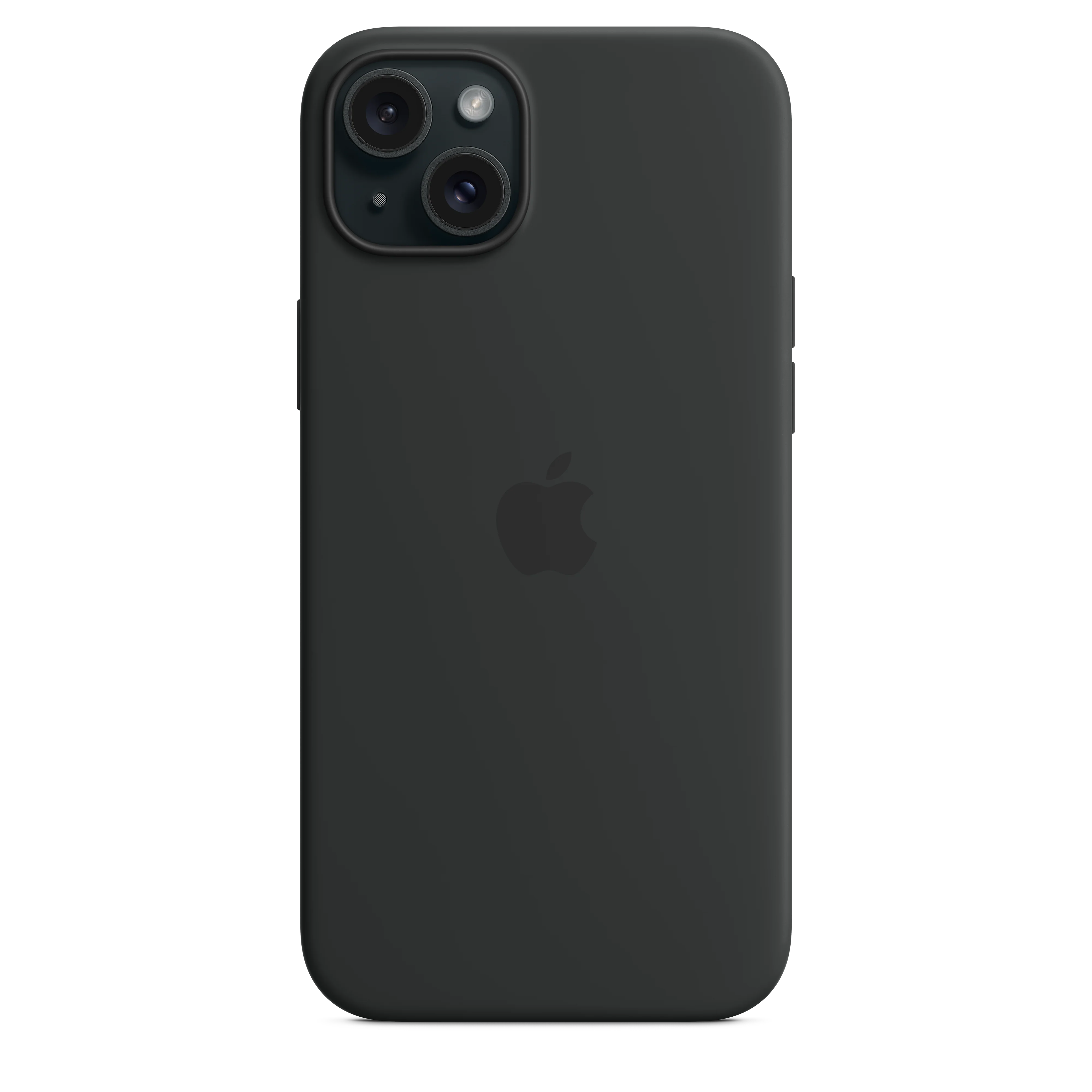 iPhone 15 Plus Silicone Case with MagSafe - Black - Image 5