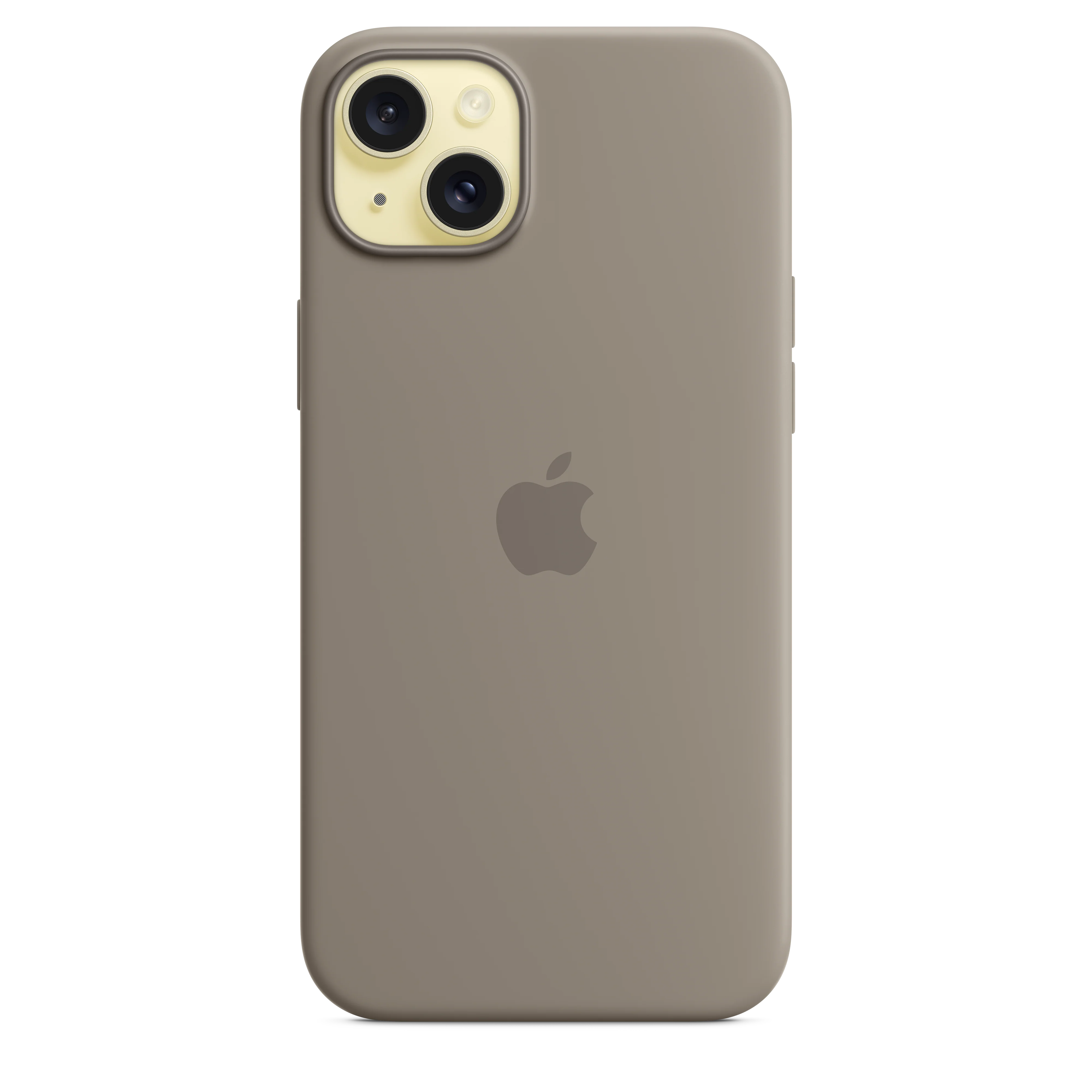 iPhone 15 Plus Silicone Case with MagSafe - Clay - Image 3