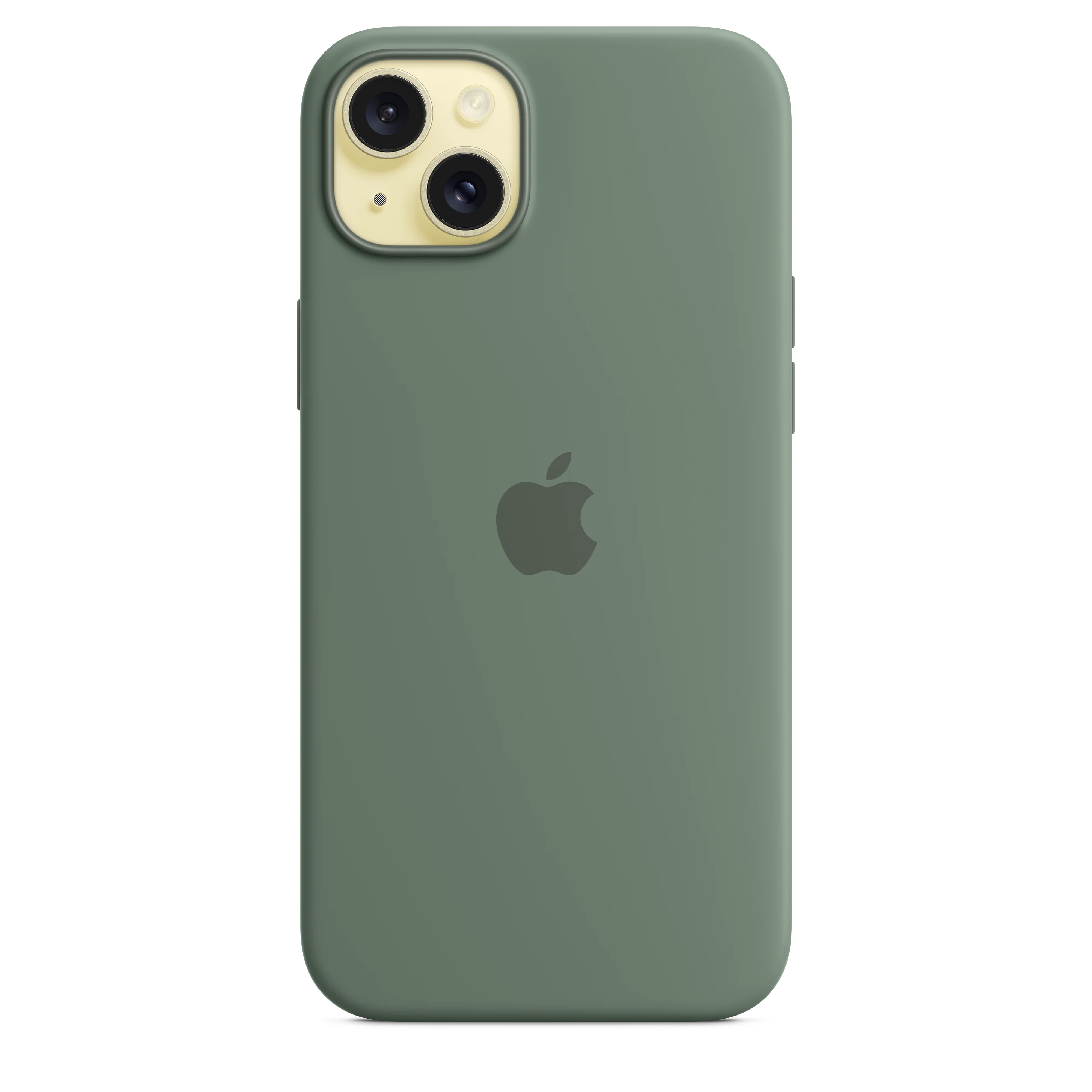 iPhone 15 Plus Silicone Case with MagSafe - Cypress - Image 2