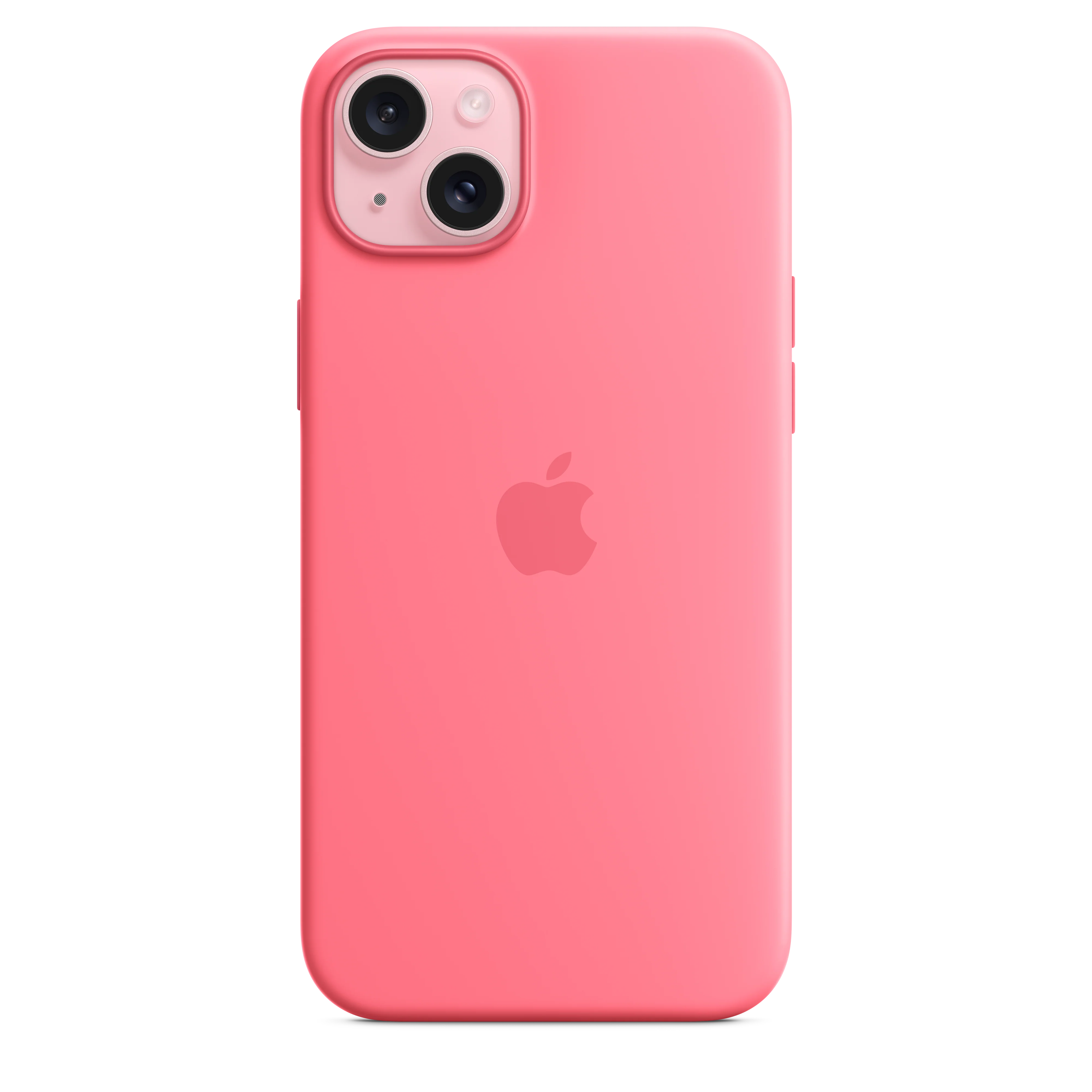 iPhone 15 Plus Silicone Case with MagSafe - Pink - Image 2
