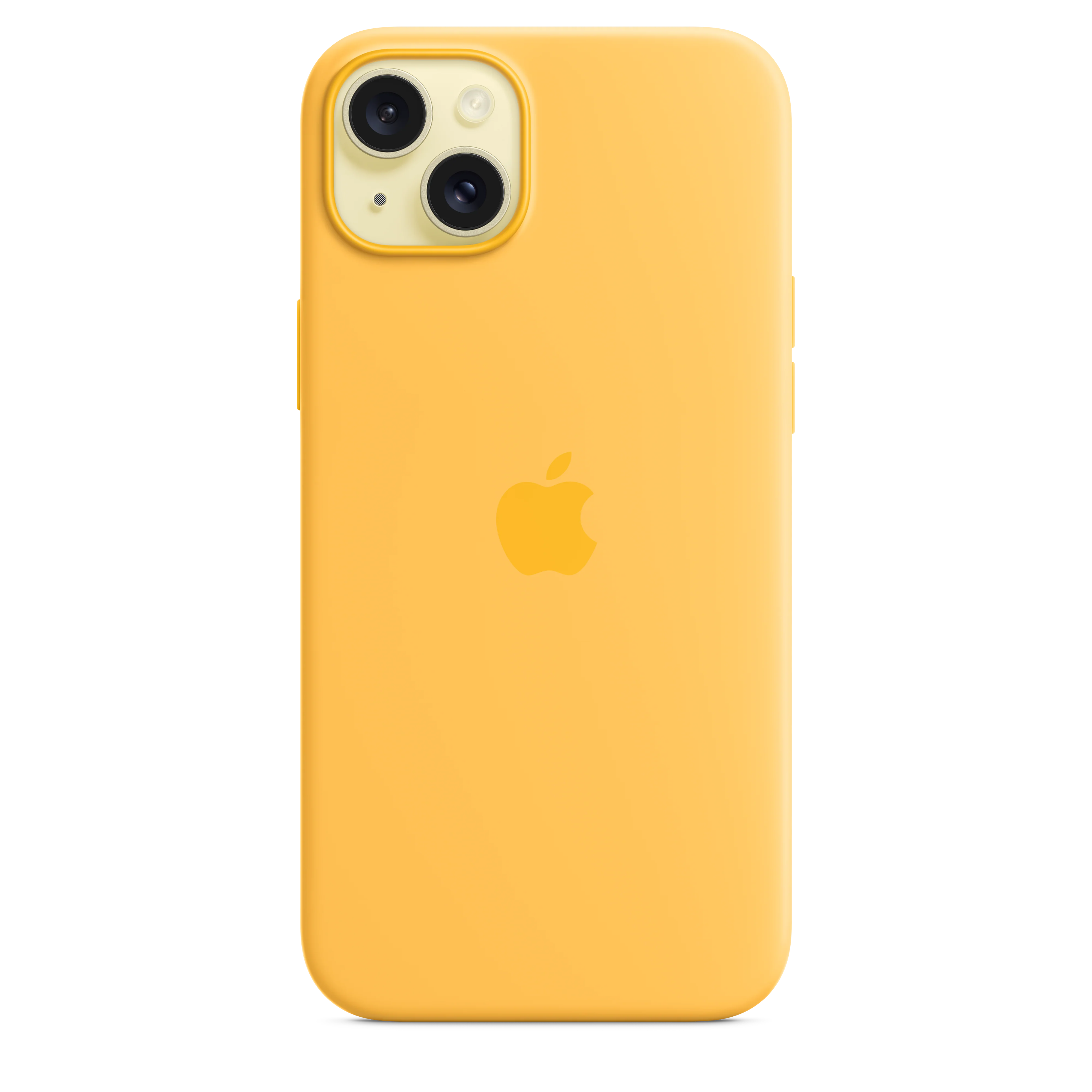 iPhone 15 Plus Silicone Case with MagSafe - Sunshine - Image 3