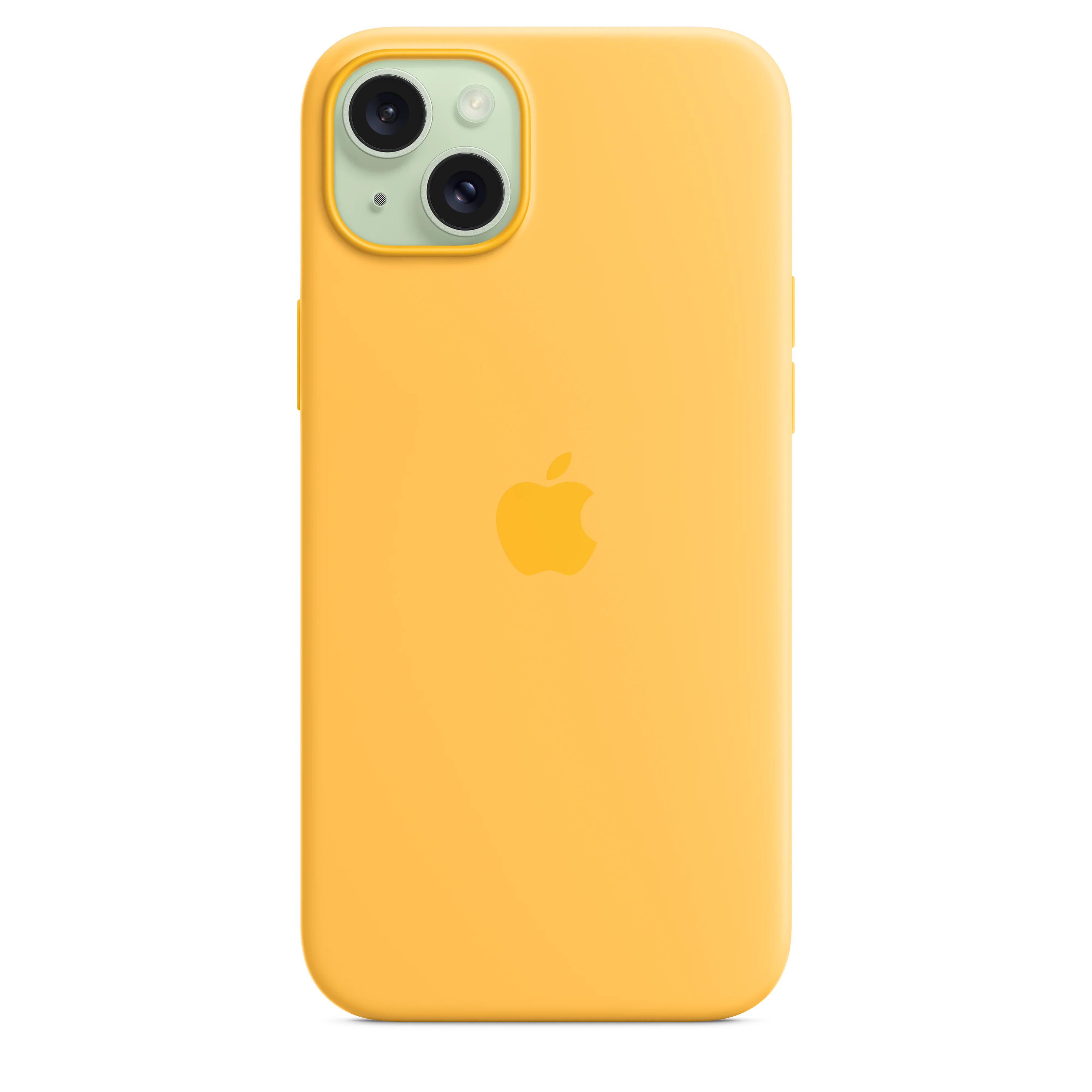 iPhone 15 Plus Silicone Case with MagSafe - Sunshine - Image 4