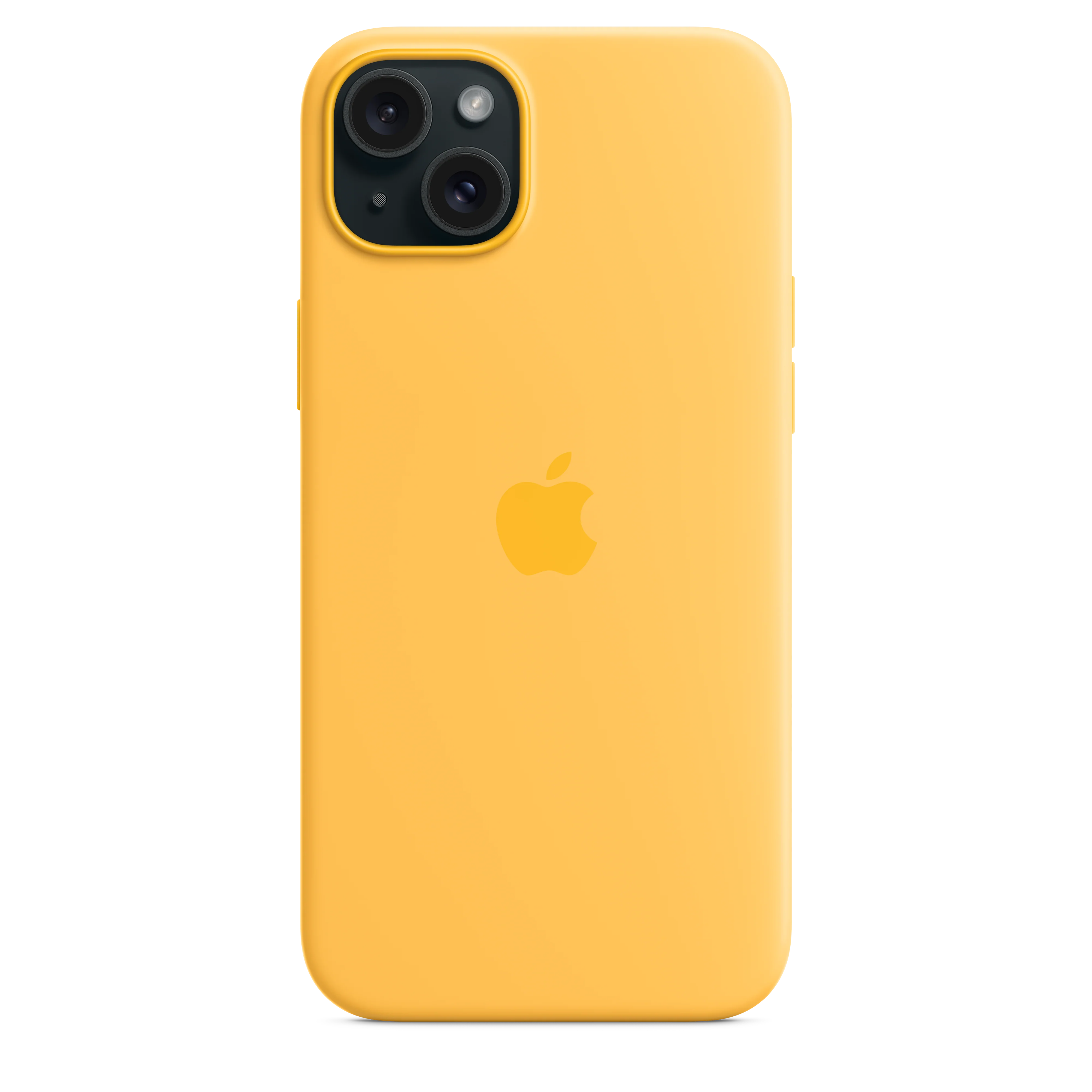 iPhone 15 Plus Silicone Case with MagSafe - Sunshine - Image 5