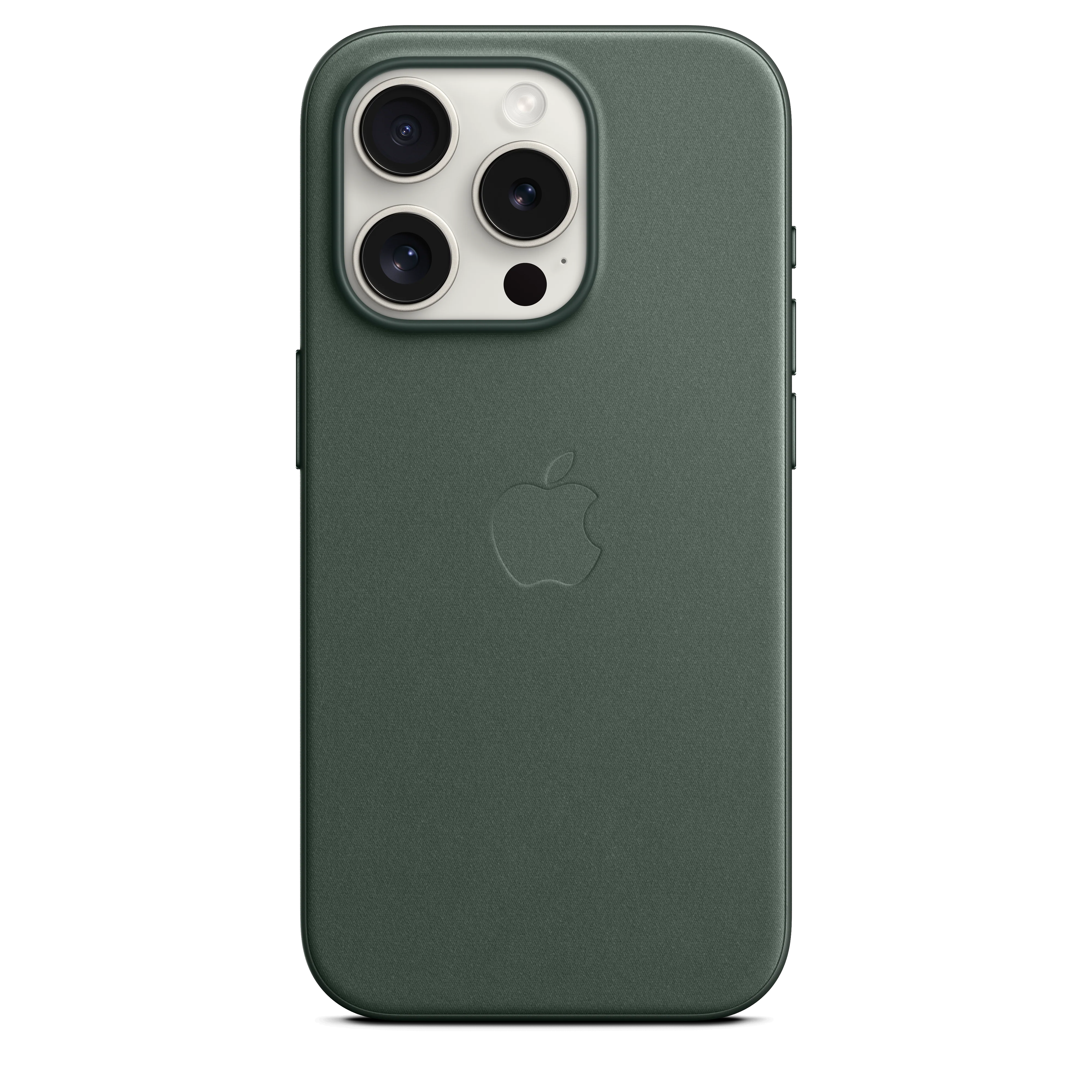 iPhone 15 Pro FineWoven Case with MagSafe - Evergreen - Image 3