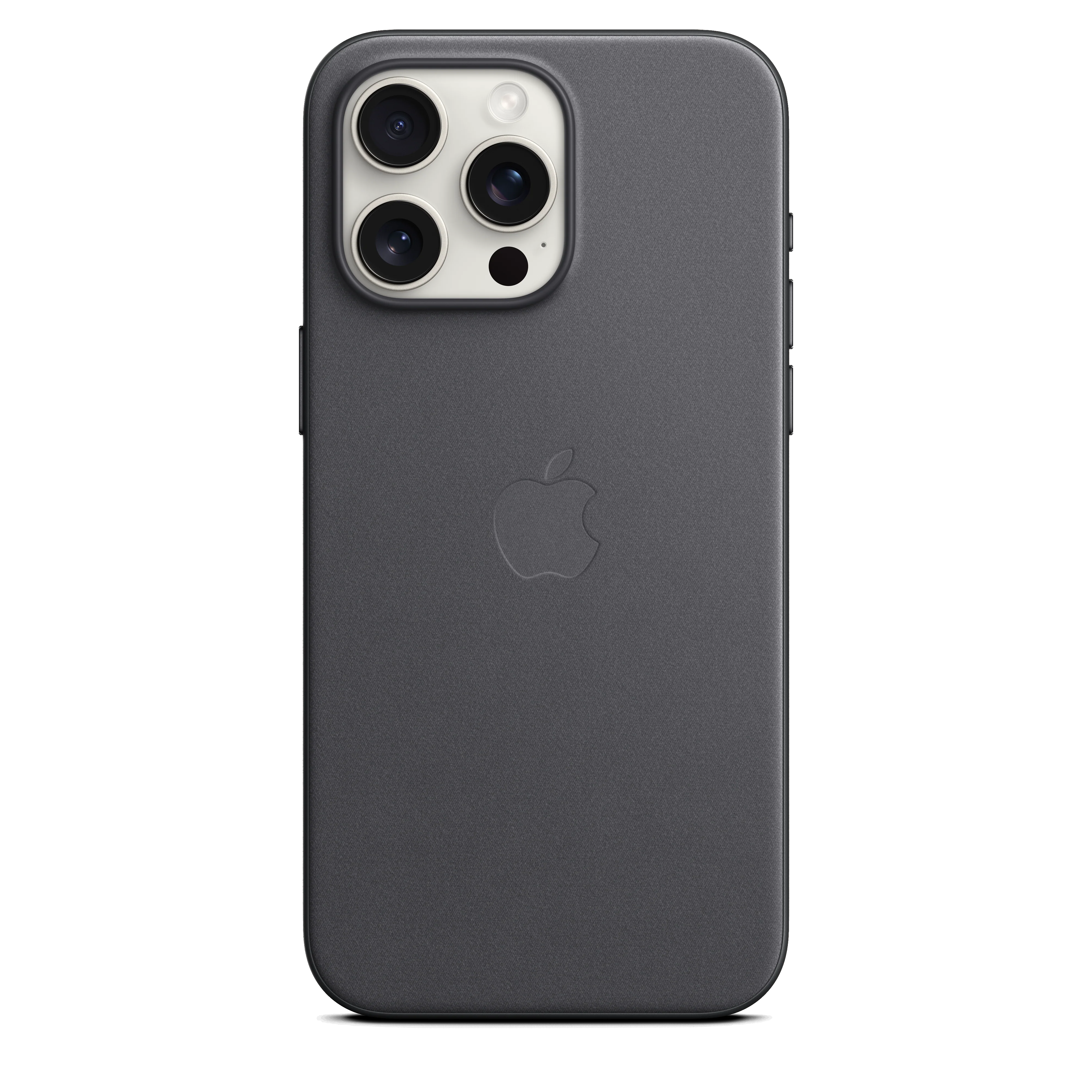 iPhone 15 Pro Max FineWoven Case with MagSafe - Black - Image 3