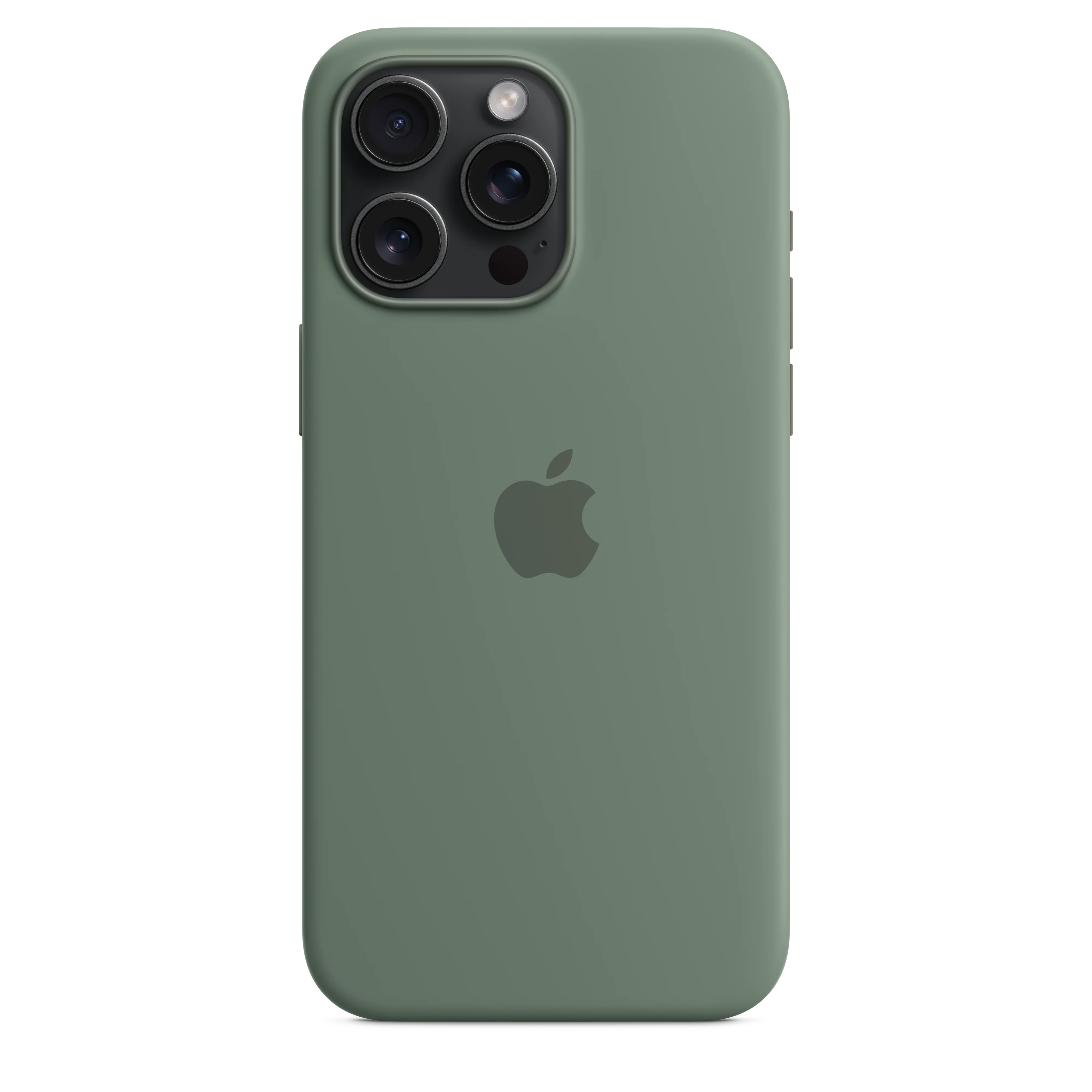 iPhone 15 Pro Max Silicone Case with MagSafe - Cypress - Image 4