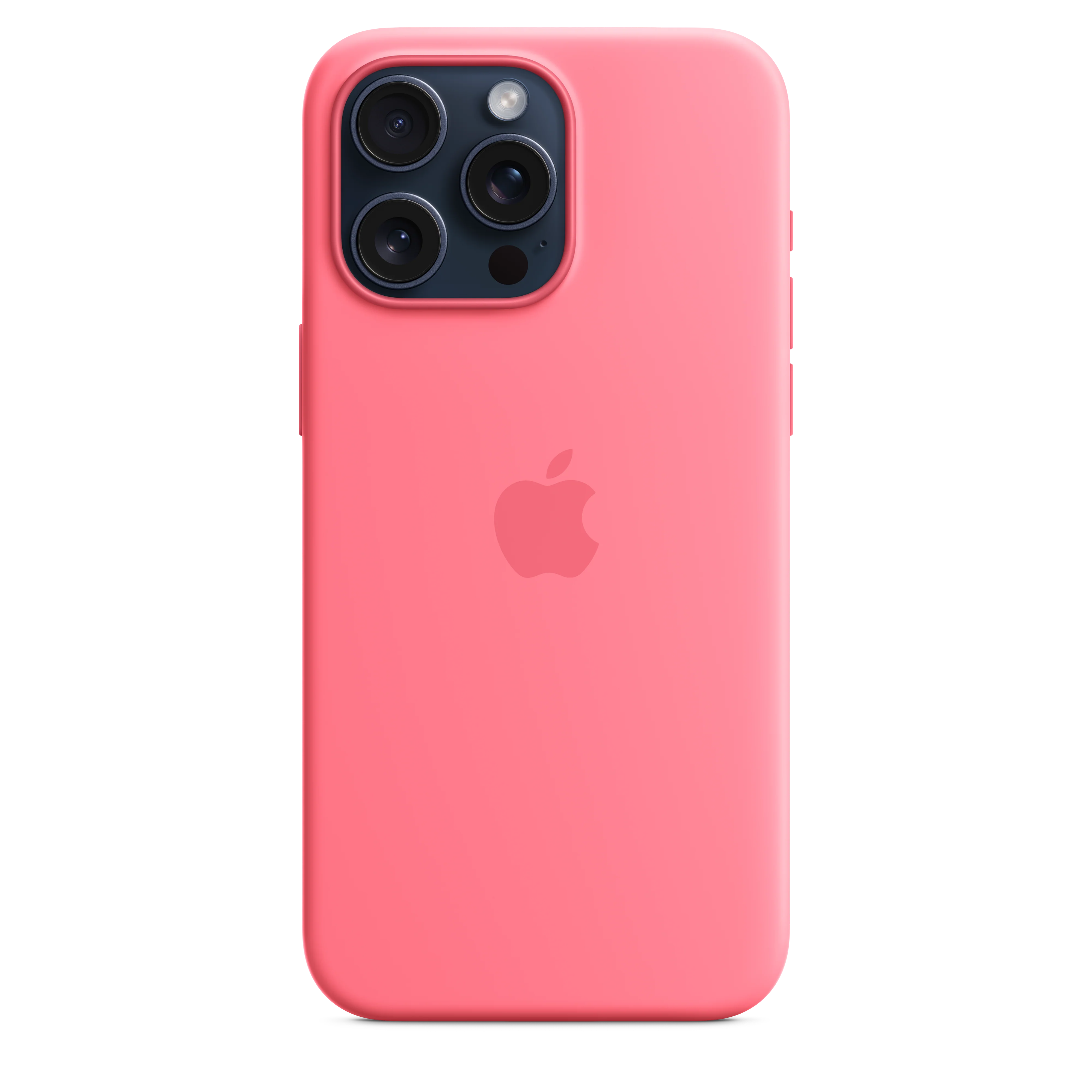 iPhone 15 Pro Max Silicone Case with MagSafe - Pink - Image 2