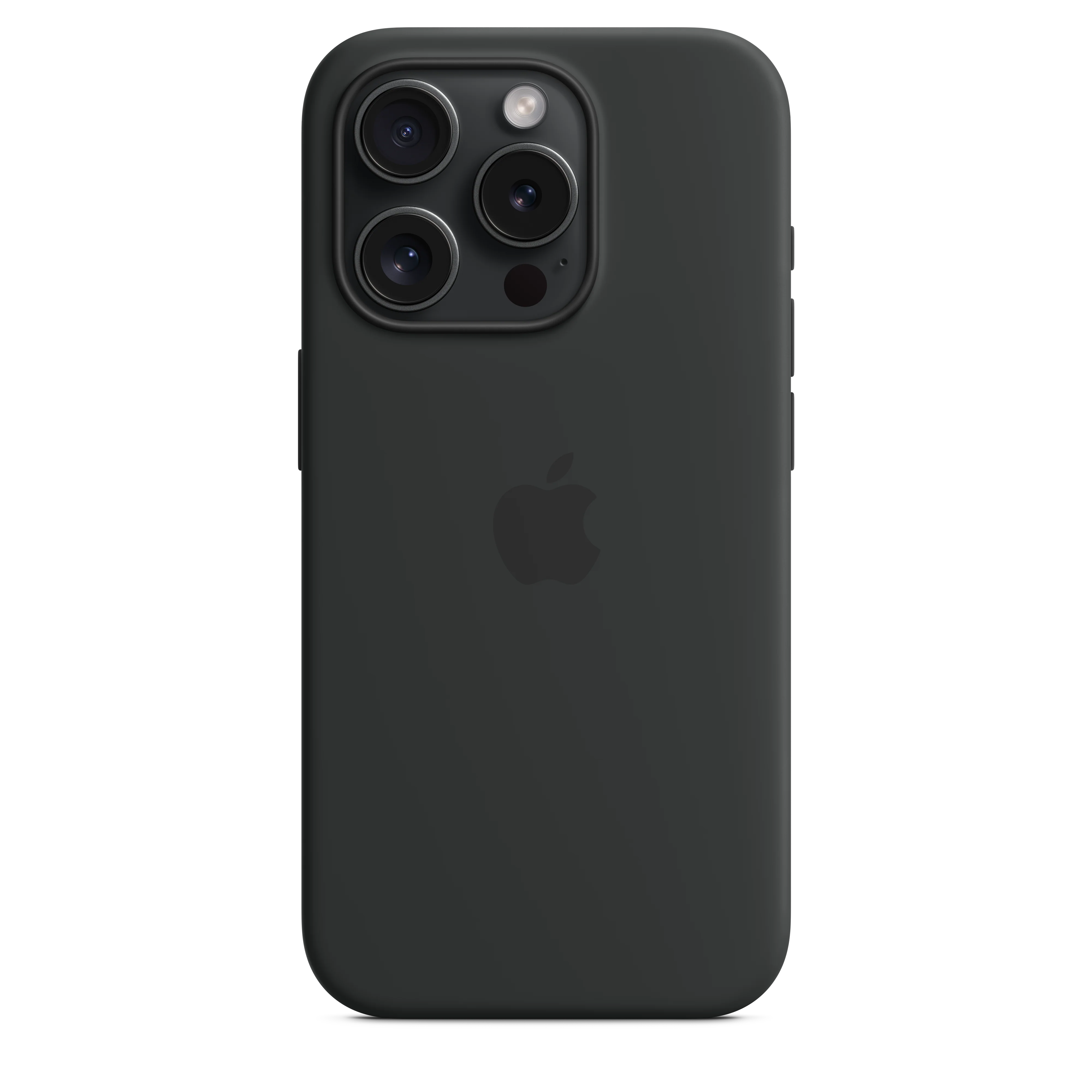 iPhone 15 Pro Silicone Case with MagSafe - Black - Image 4