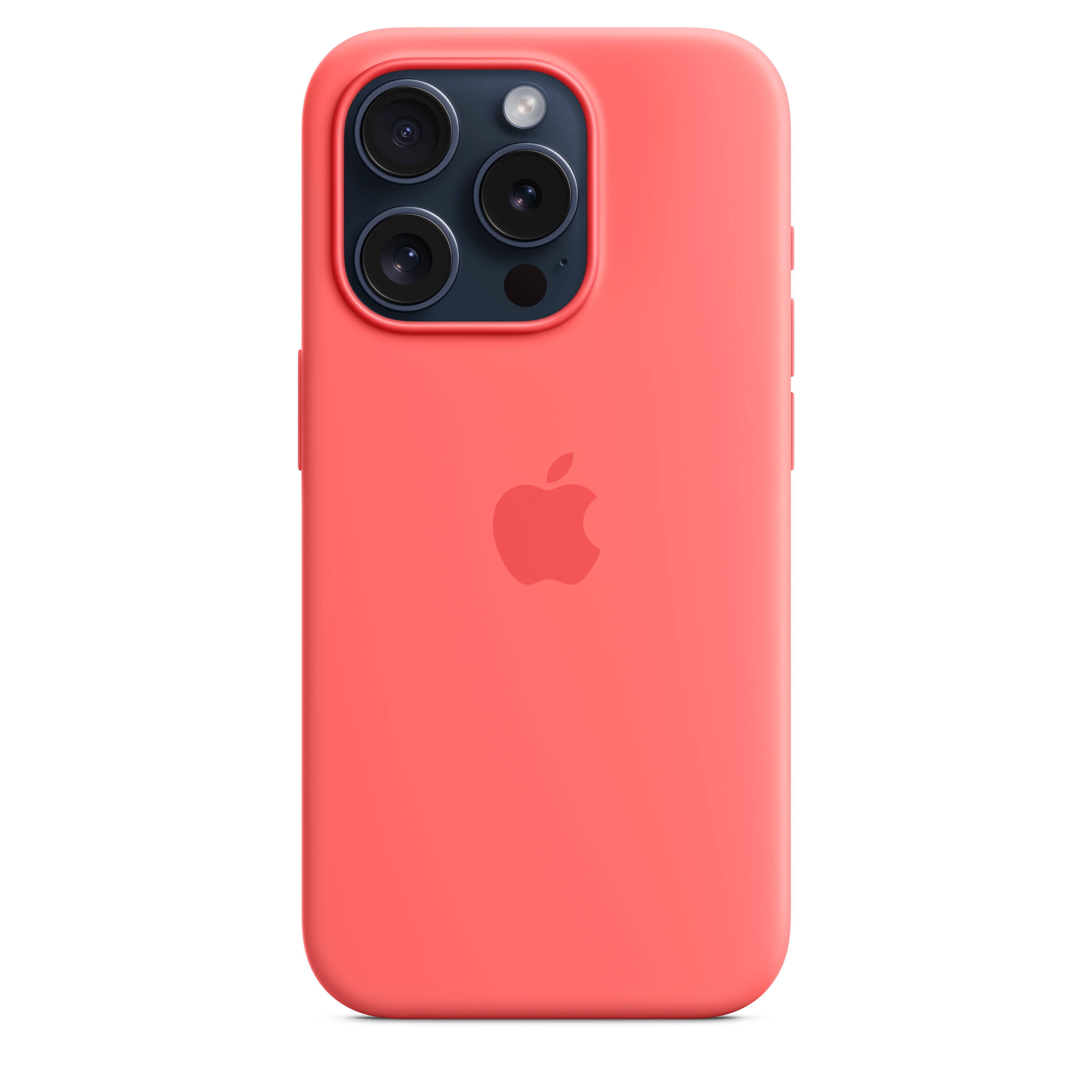 iPhone 15 Pro Silicone Case with MagSafe - Guava - Image 2