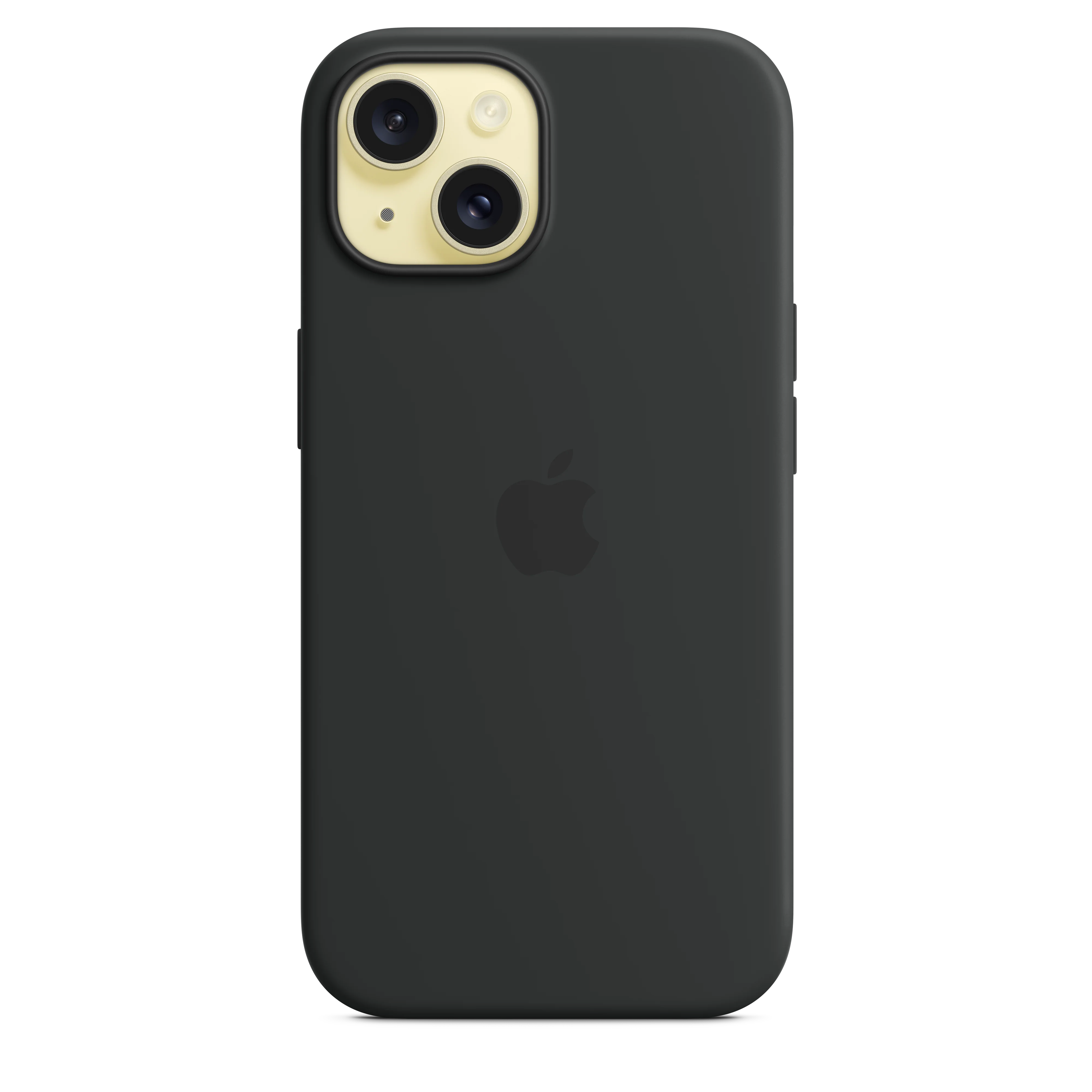 iPhone 15 Silicone Case with MagSafe - Black - Image 3