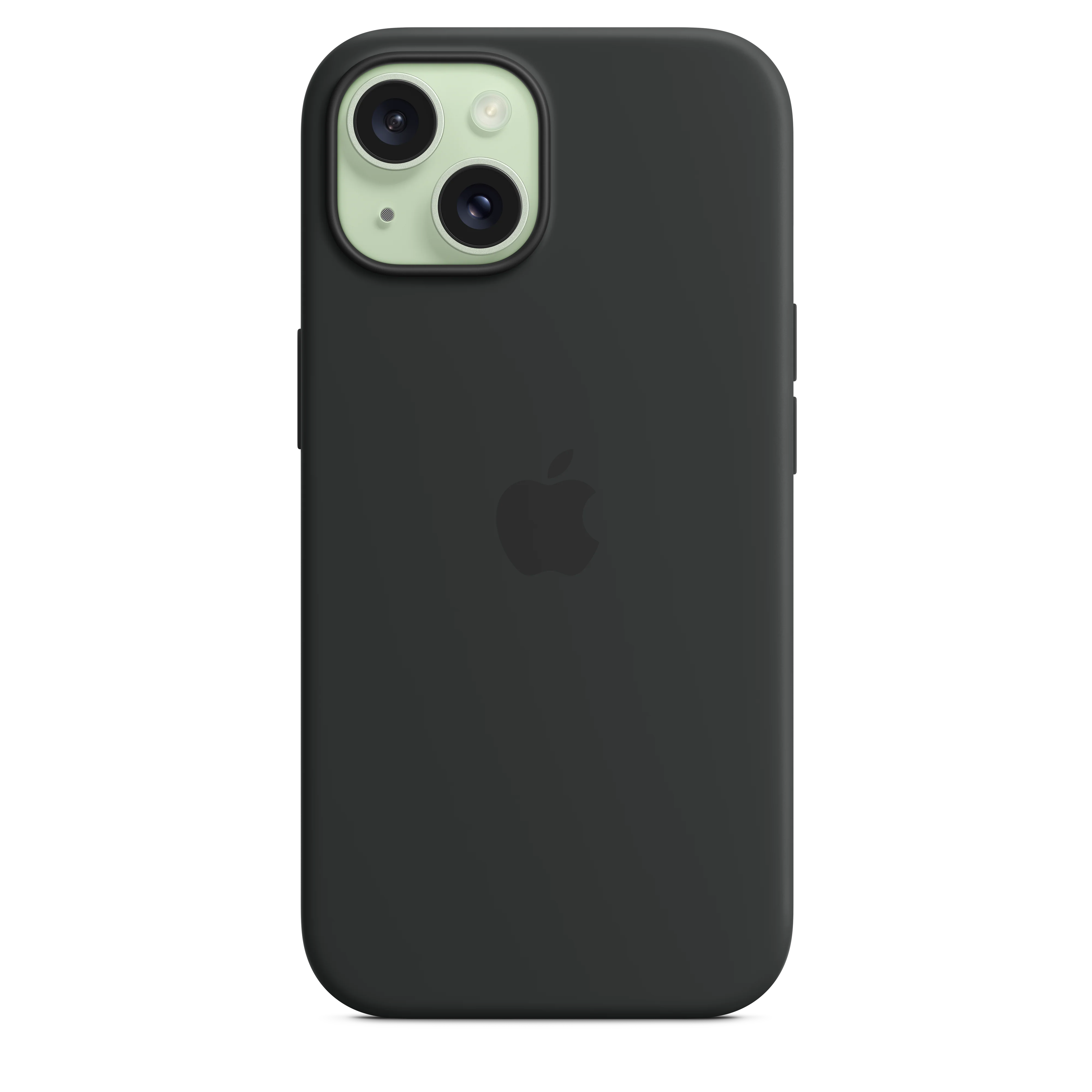iPhone 15 Silicone Case with MagSafe - Black - Image 4