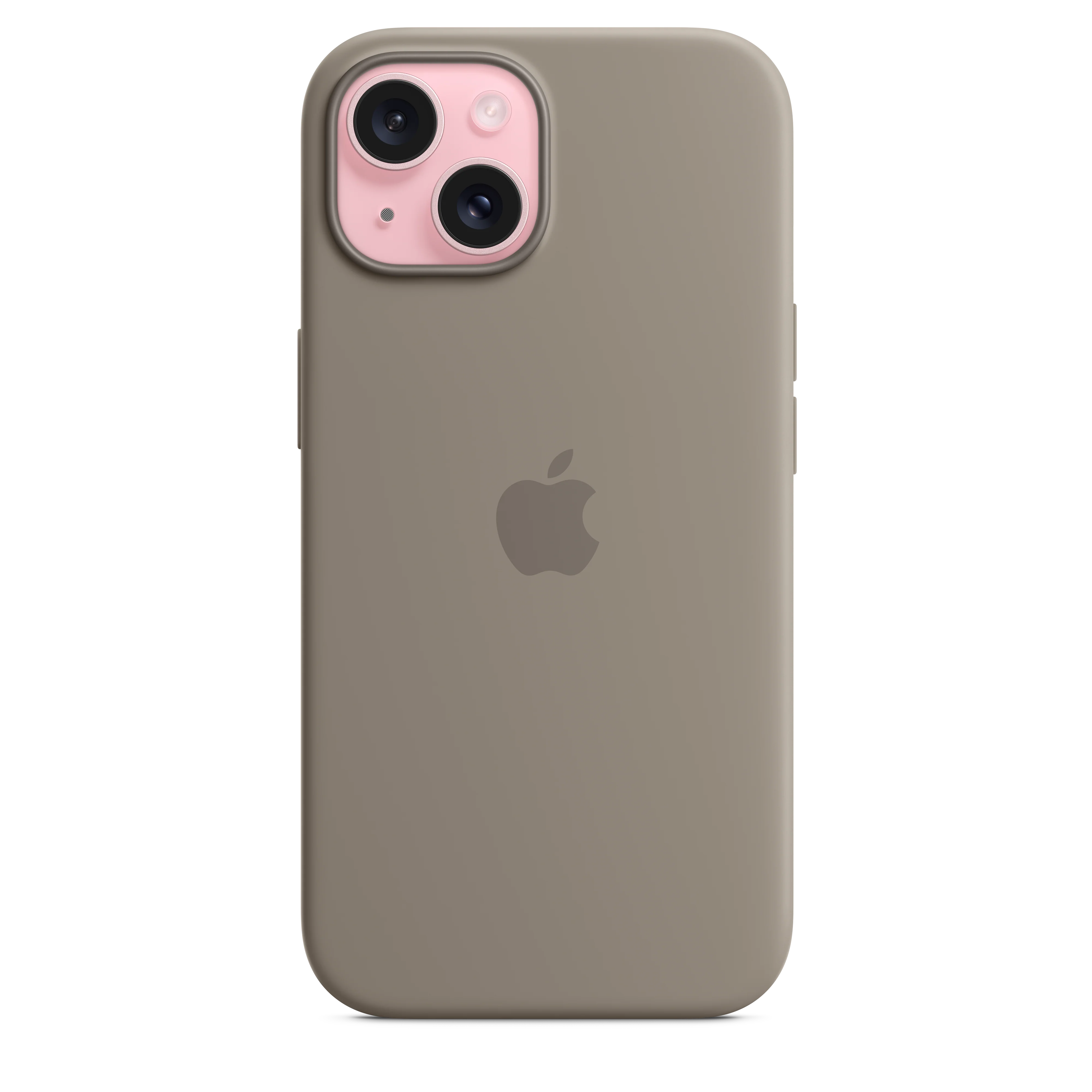 iPhone 15 Silicone Case with MagSafe - Clay - Image 2