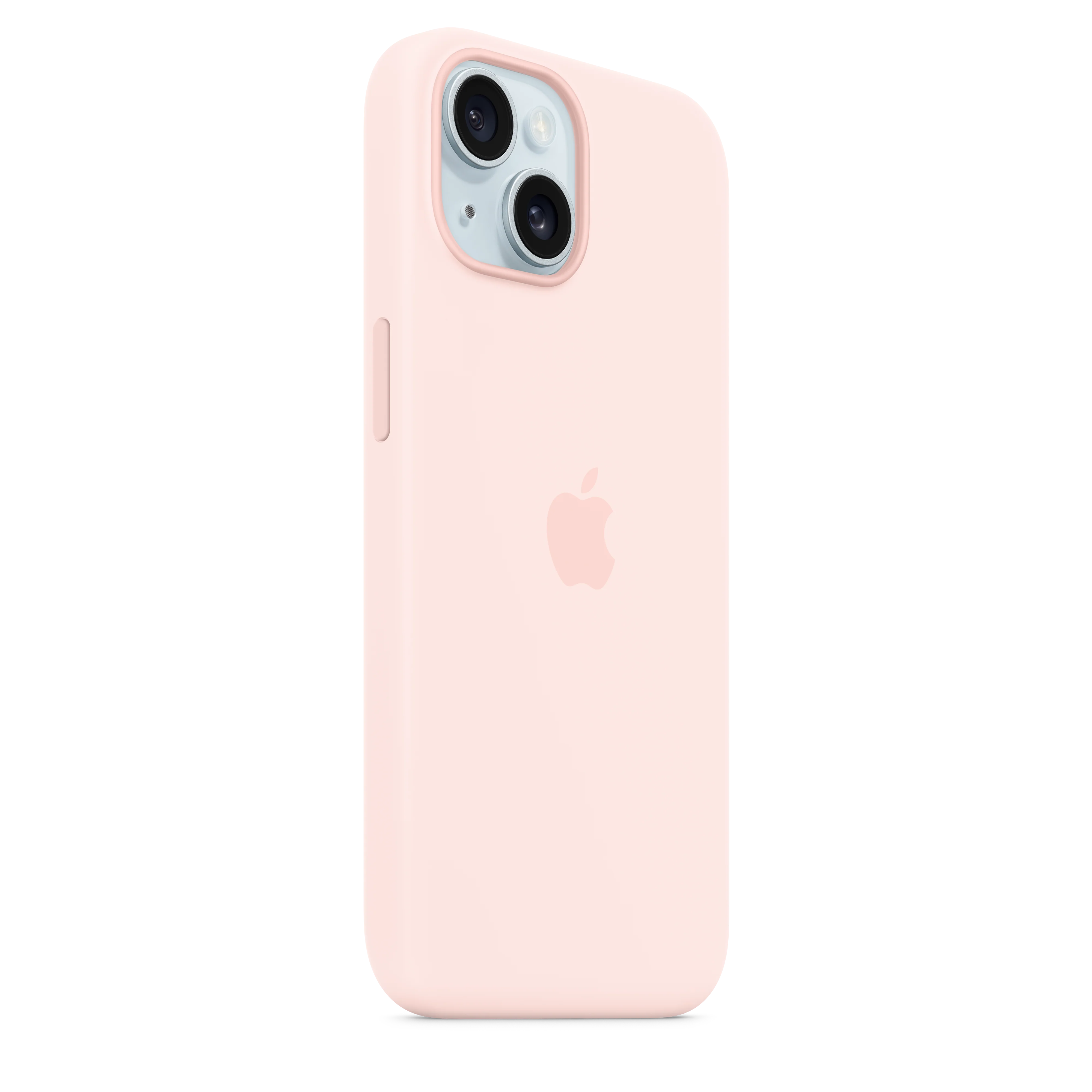 iPhone 15 Silicone Case with MagSafe - Light Pink - Image 6