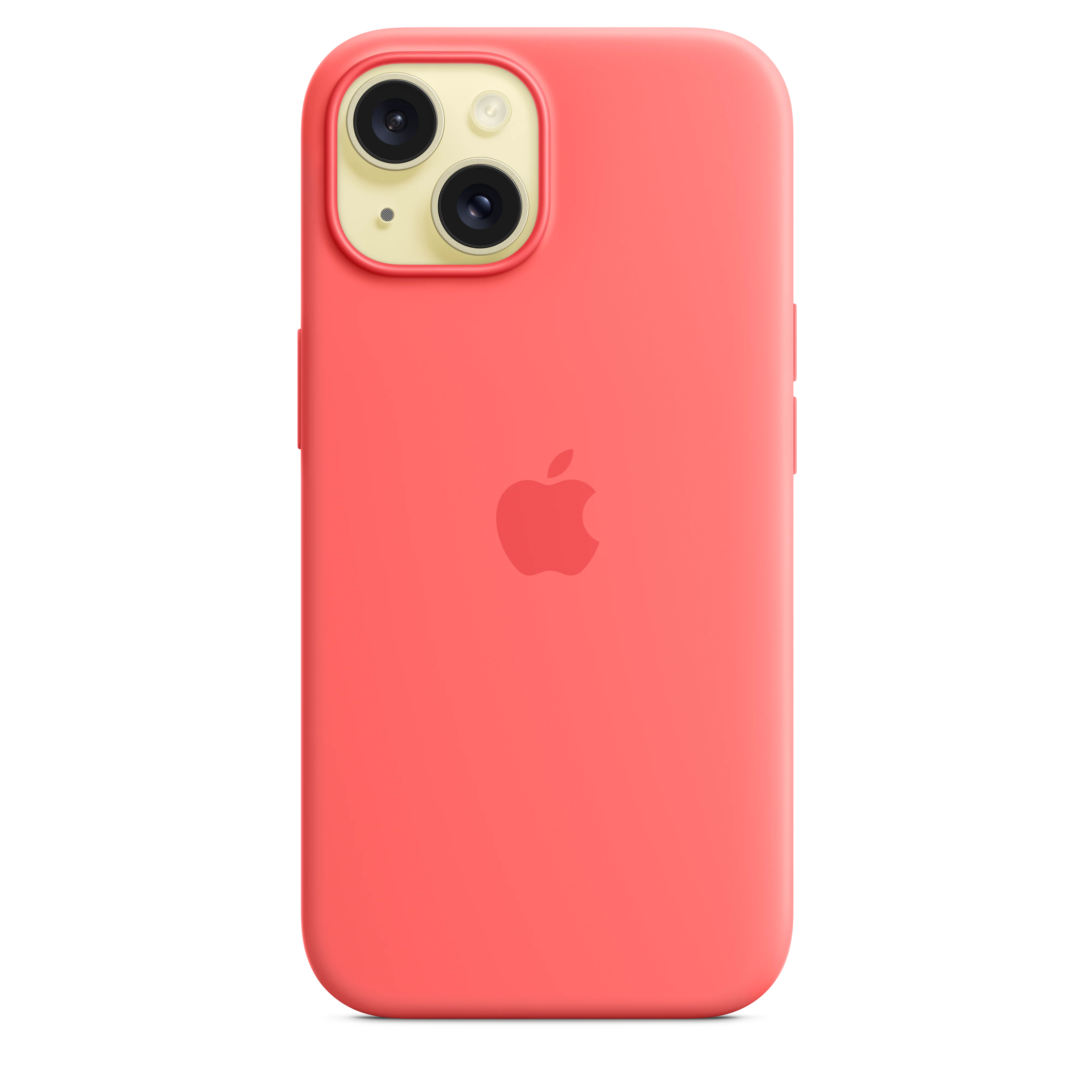 iPhone 15 Silicone Case with MagSafe - Guava - Image 3