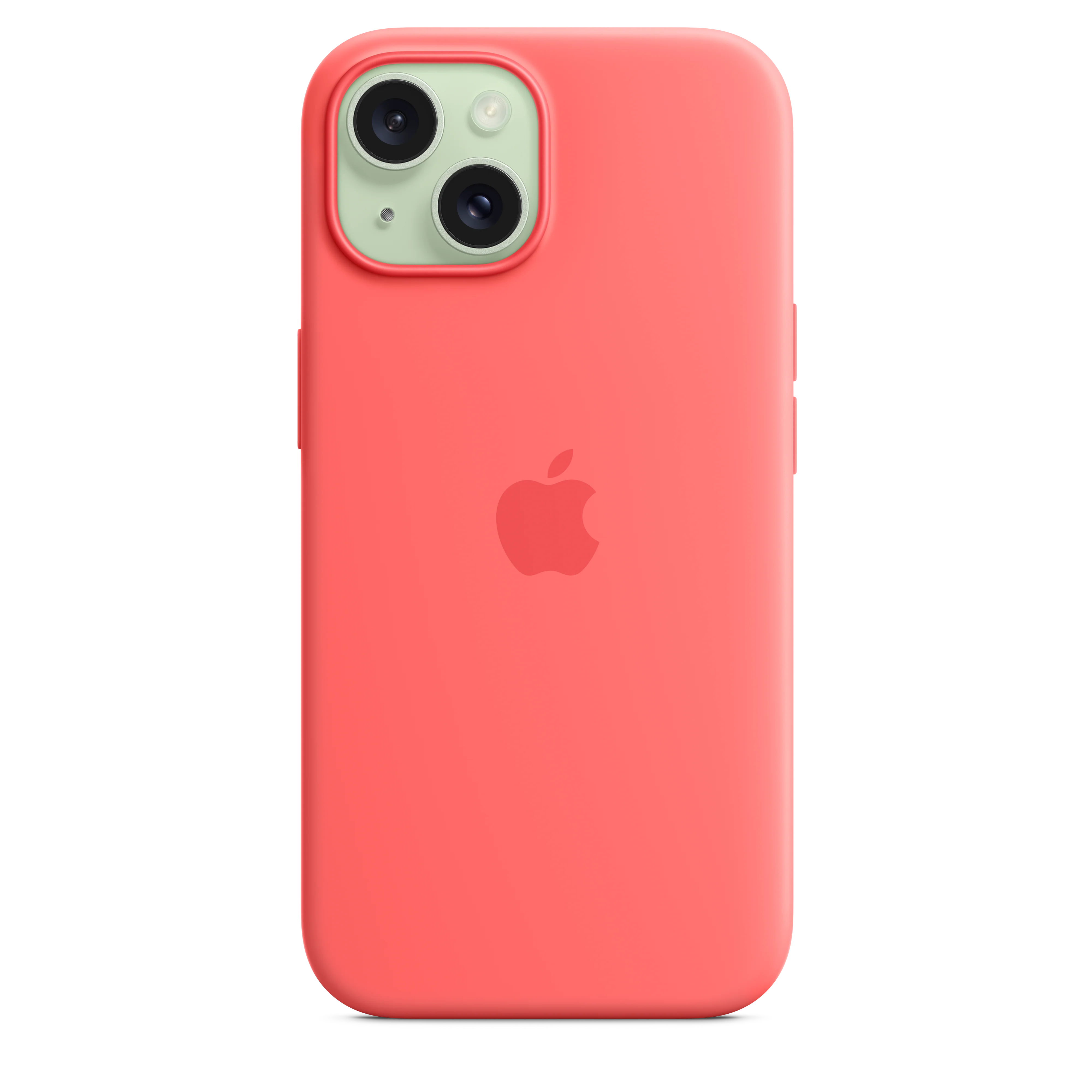 iPhone 15 Silicone Case with MagSafe - Guava - Image 4