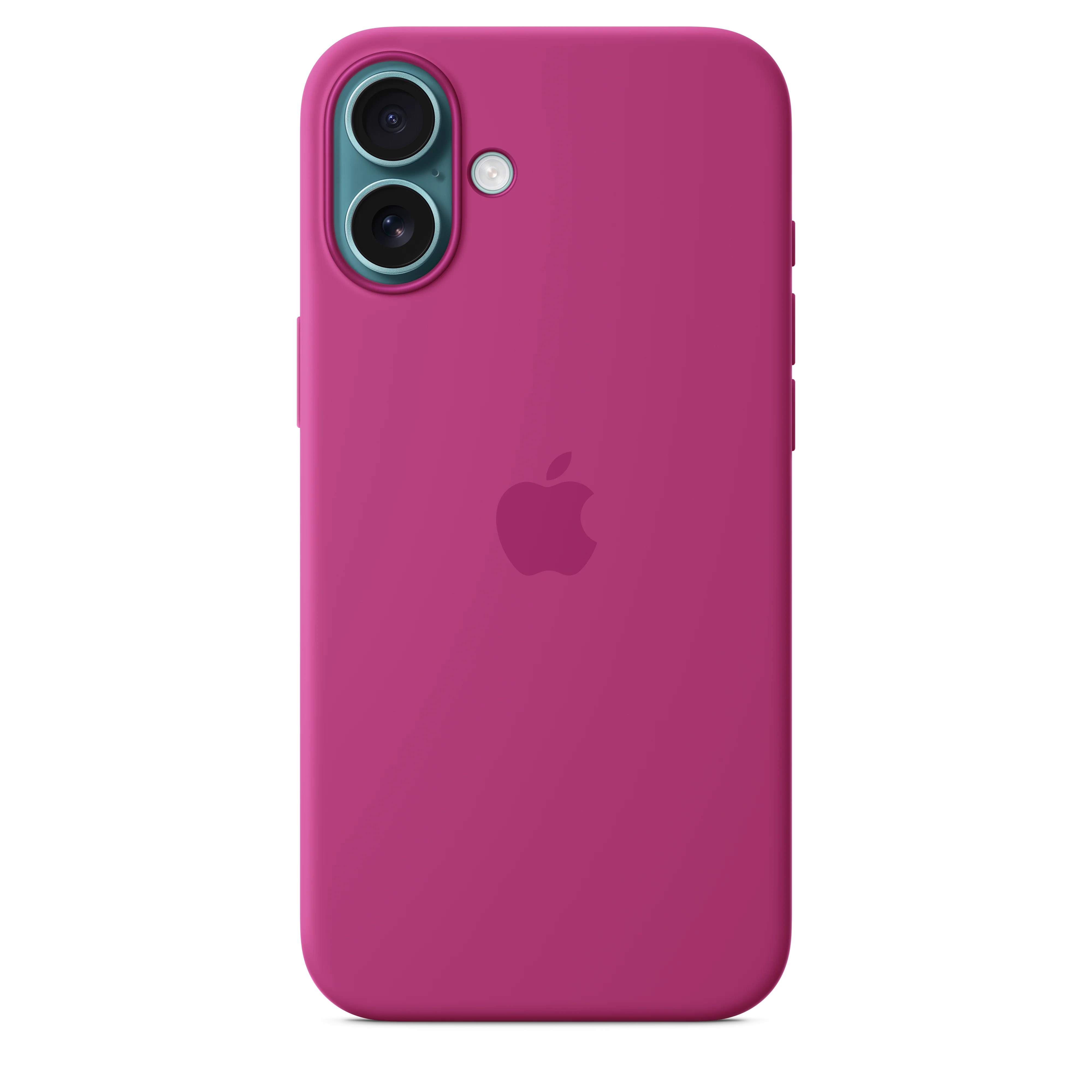 iPhone 16 Plus Silicone Case with MagSafe - Fuchsia - Image 2