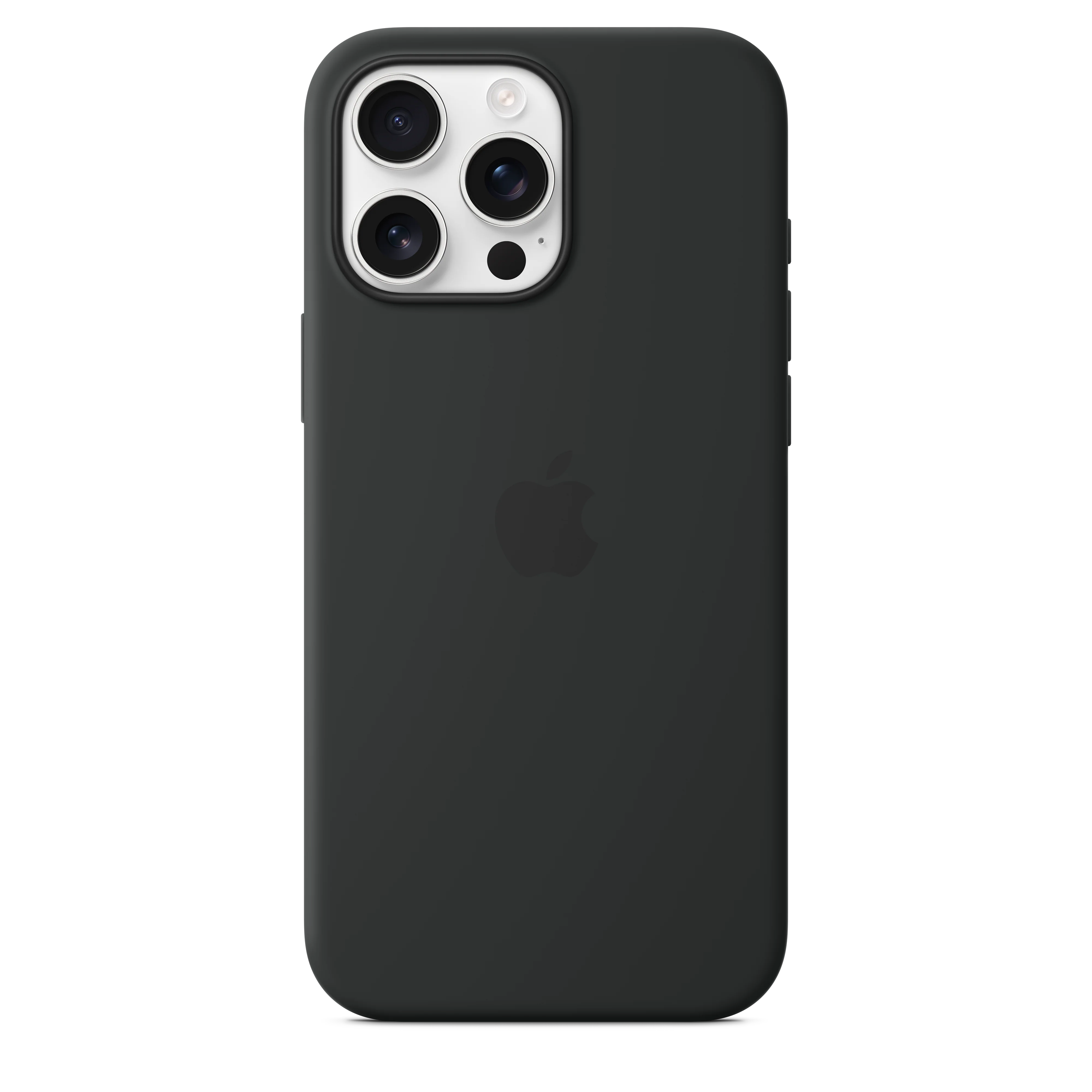 iPhone 16 Pro Max Silicone Case with MagSafe - Black - Image 3