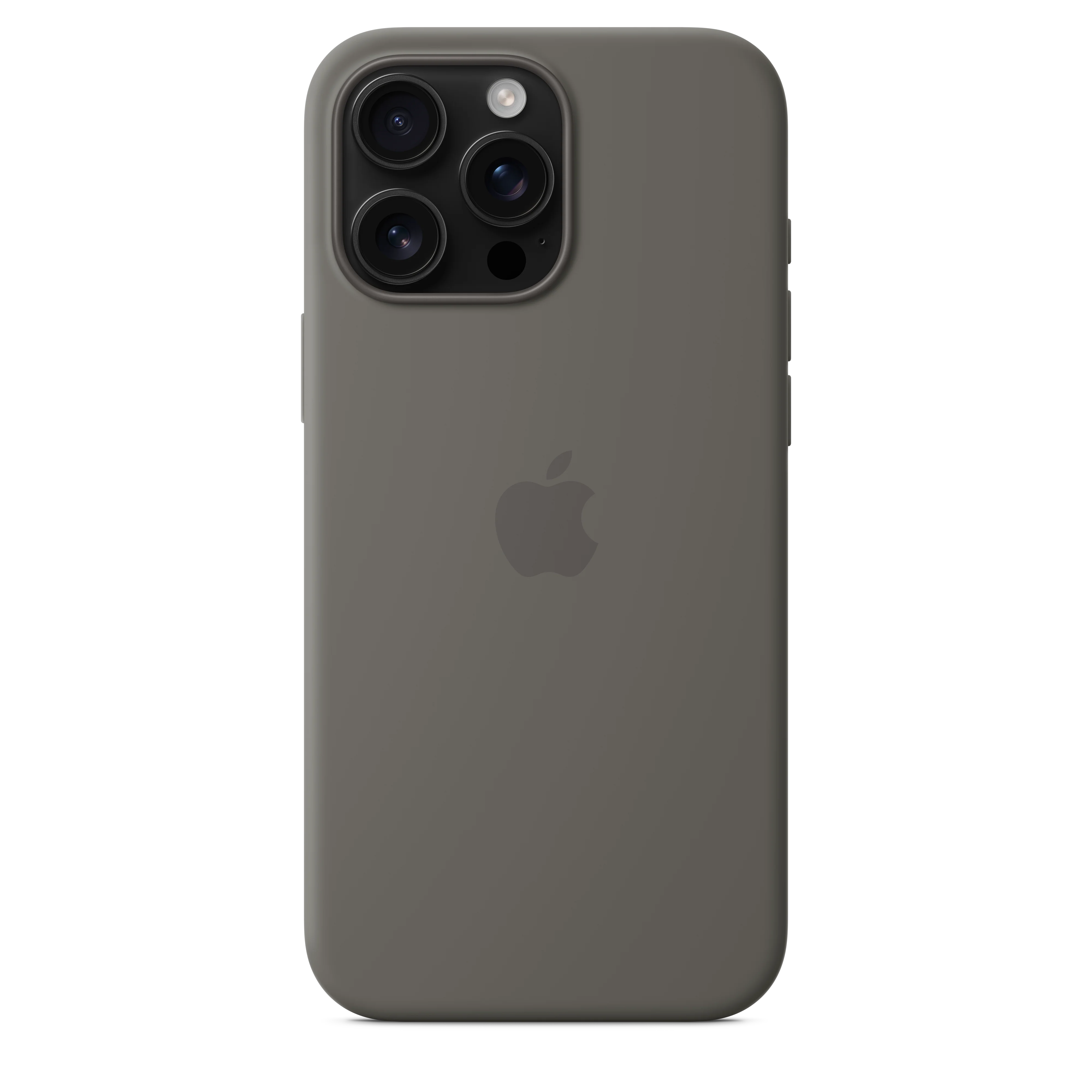 iPhone 16 Pro Max Silicone Case with MagSafe - Stone Grey - Image 4