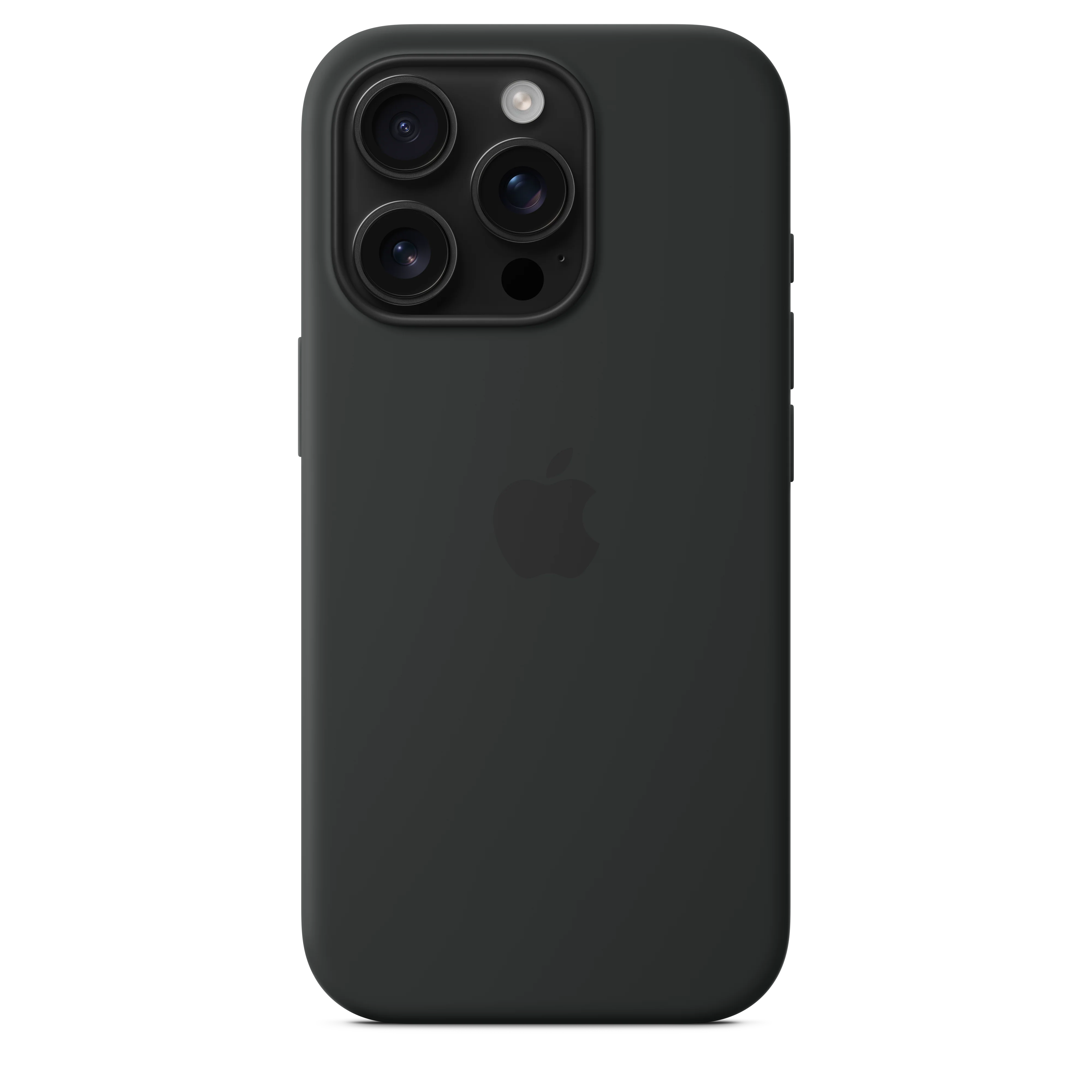 iPhone 16 Pro Silicone Case with MagSafe - Black - Image 4