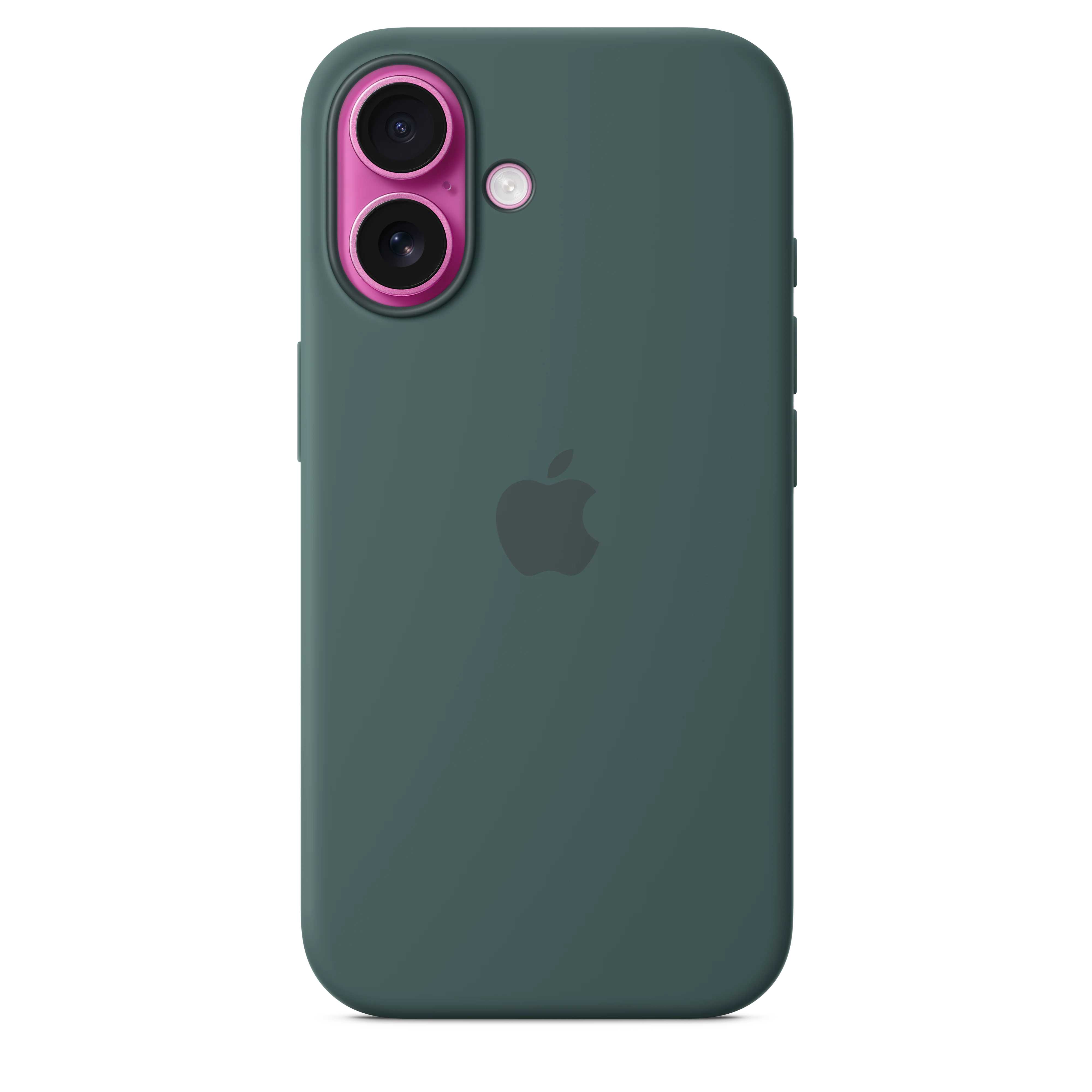 iPhone 16 Silicone Case with MagSafe - Lake Green - Image 3