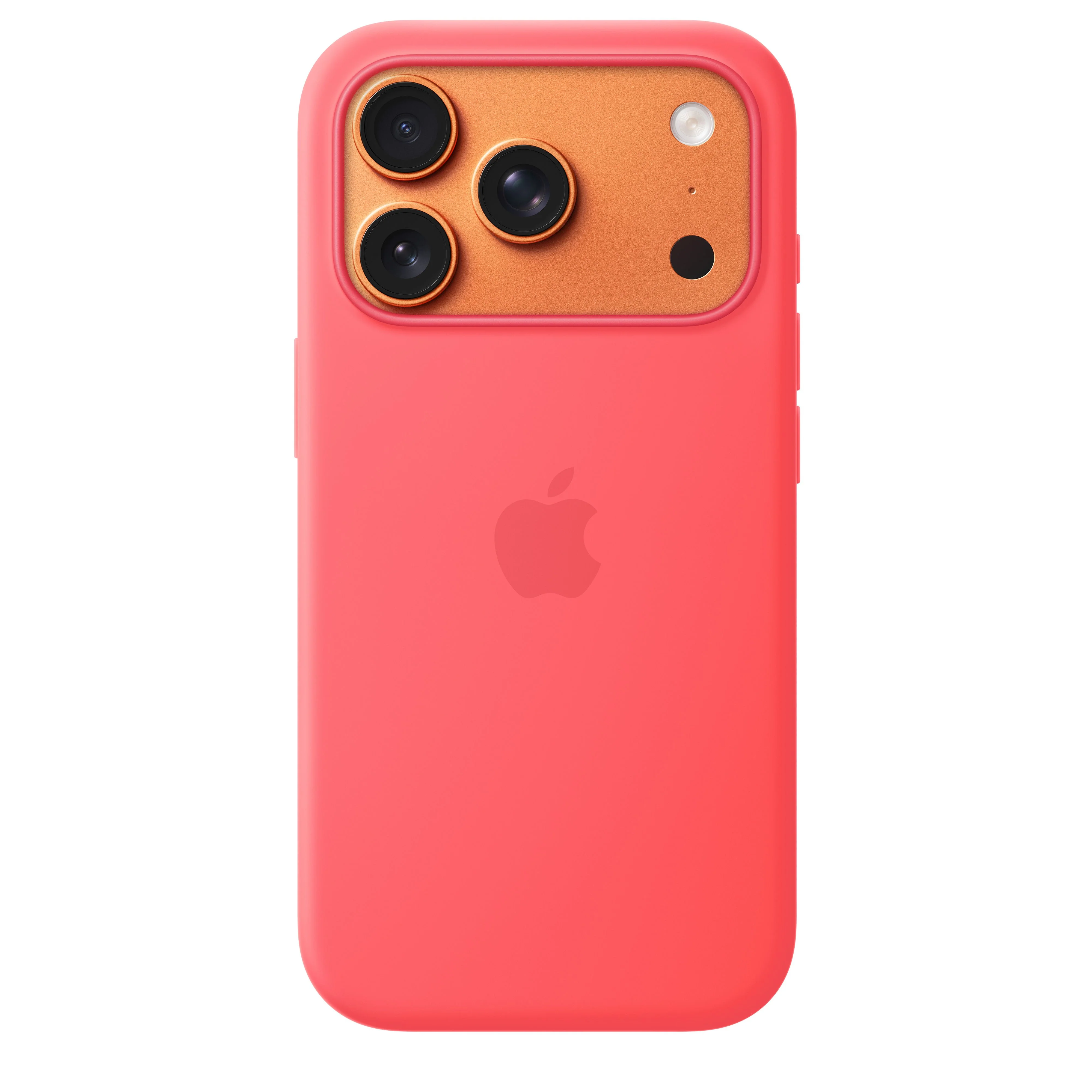 iPhone 17 Pro Silicone Case with MagSafe – Bright Guava - Image 2