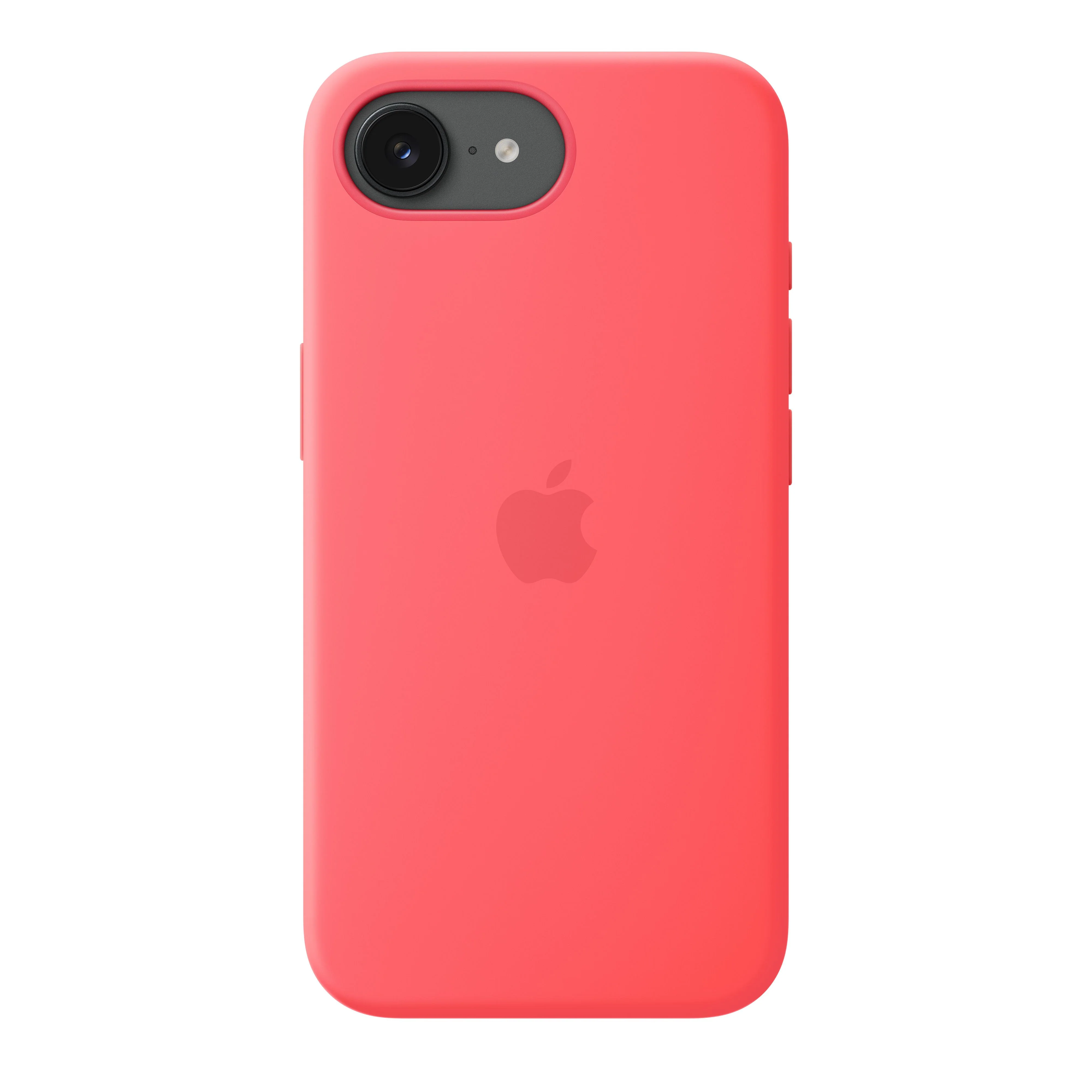 iPhone 17e Silicone Case with MagSafe – Bright Guava - Image 3