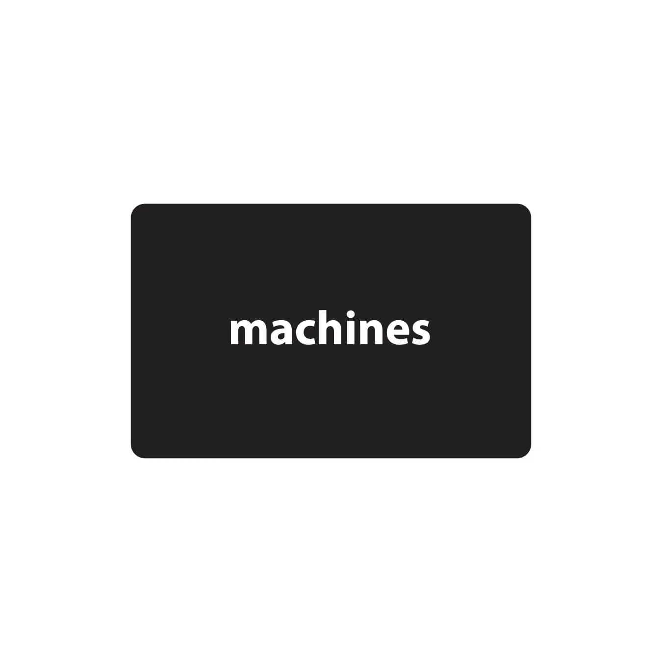 Machines Physical Gift Card - RM500