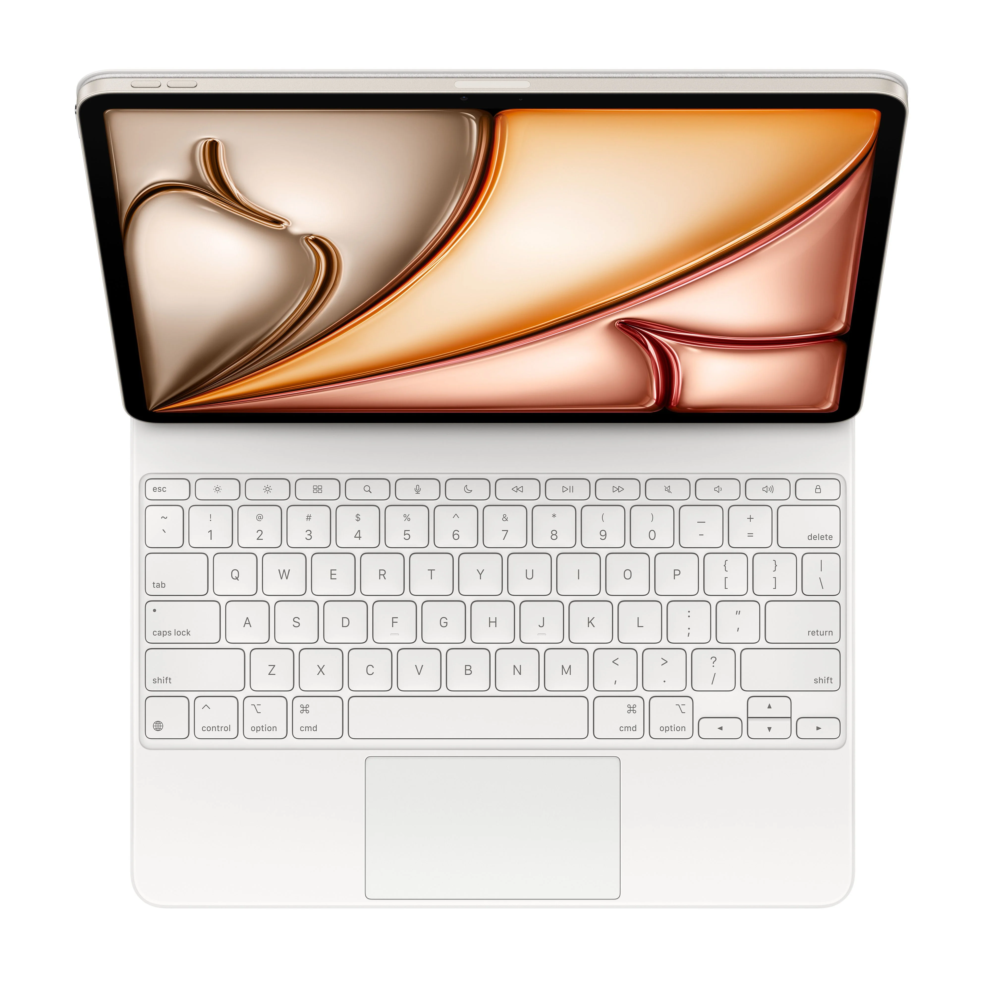 Magic Keyboard for iPad Air 13-inch (M3) - US English - White - Image 2