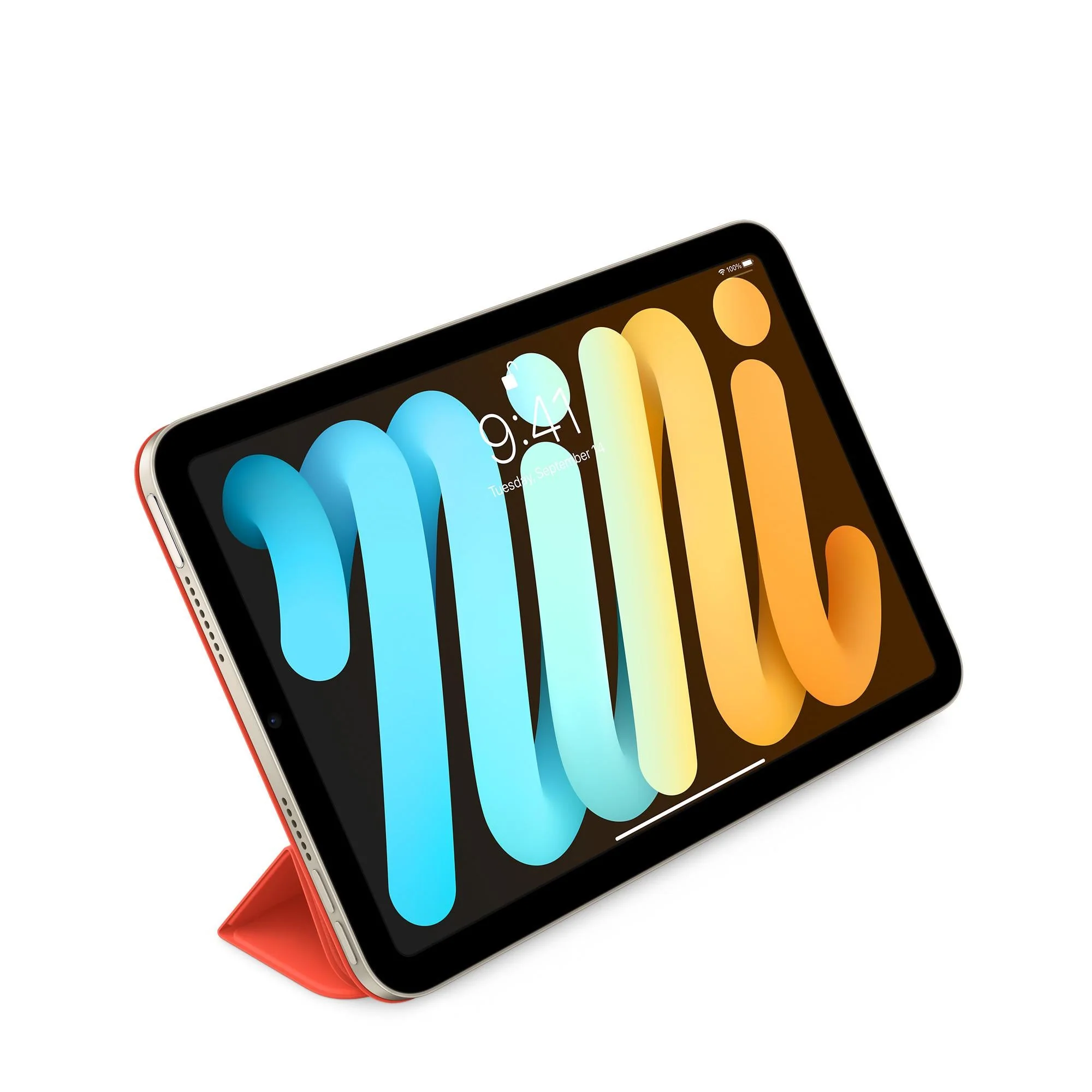 Smart Folio for iPad mini (6th generation) - Electric Orange - Image 2
