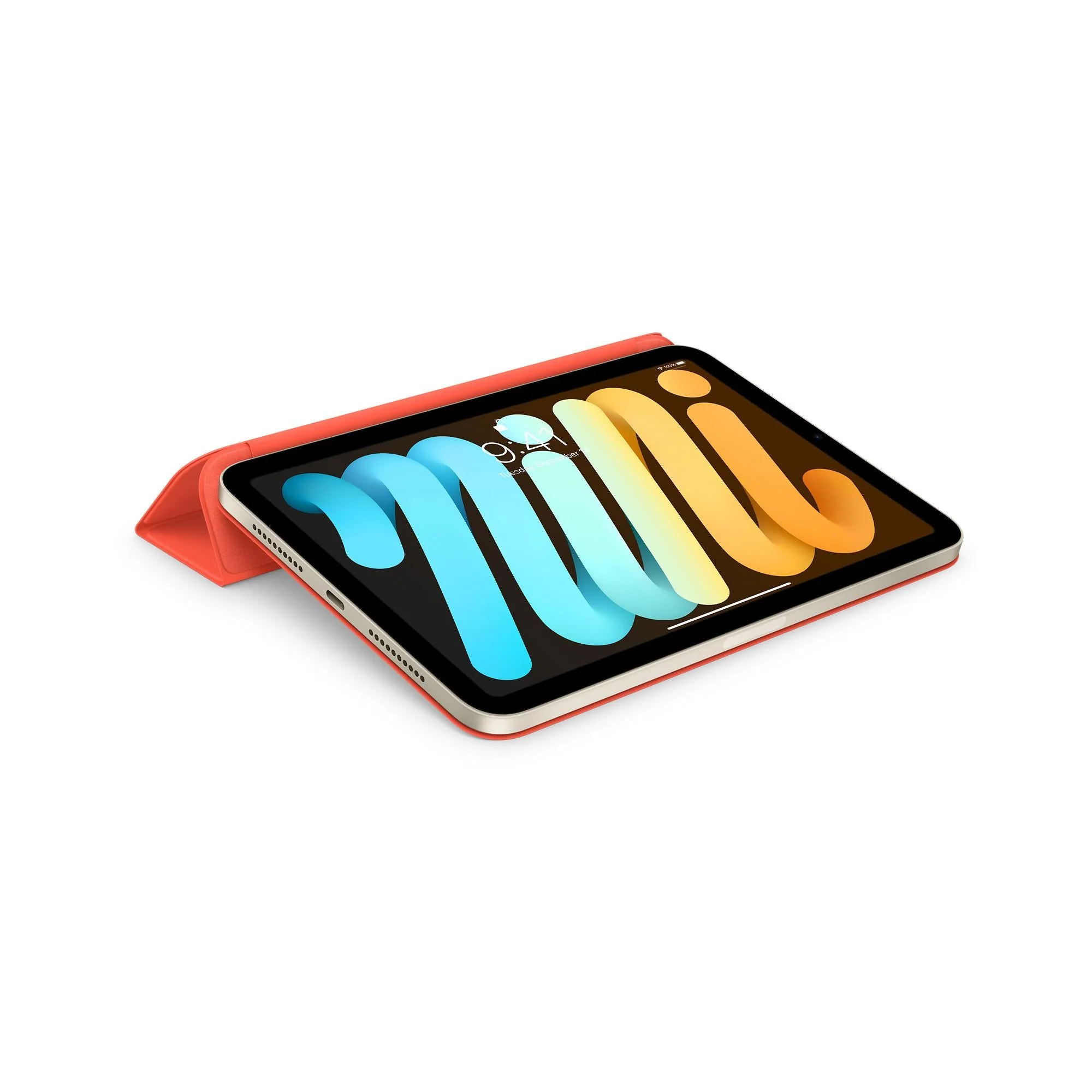 Smart Folio for iPad mini (6th generation) - Electric Orange - Image 3