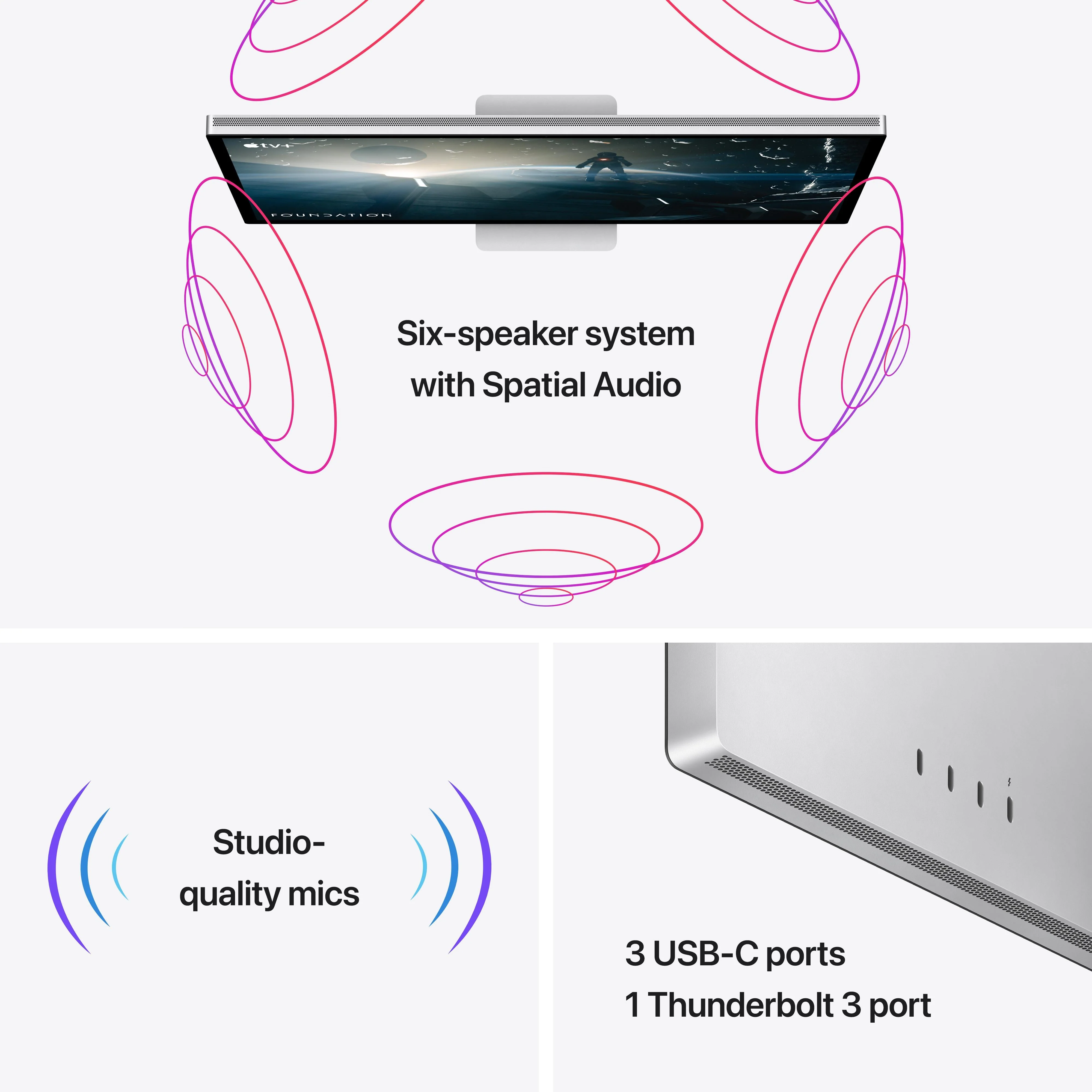 Studio Display - Nano-texture glass - Tilt- and height-adjustable stand - Image 6