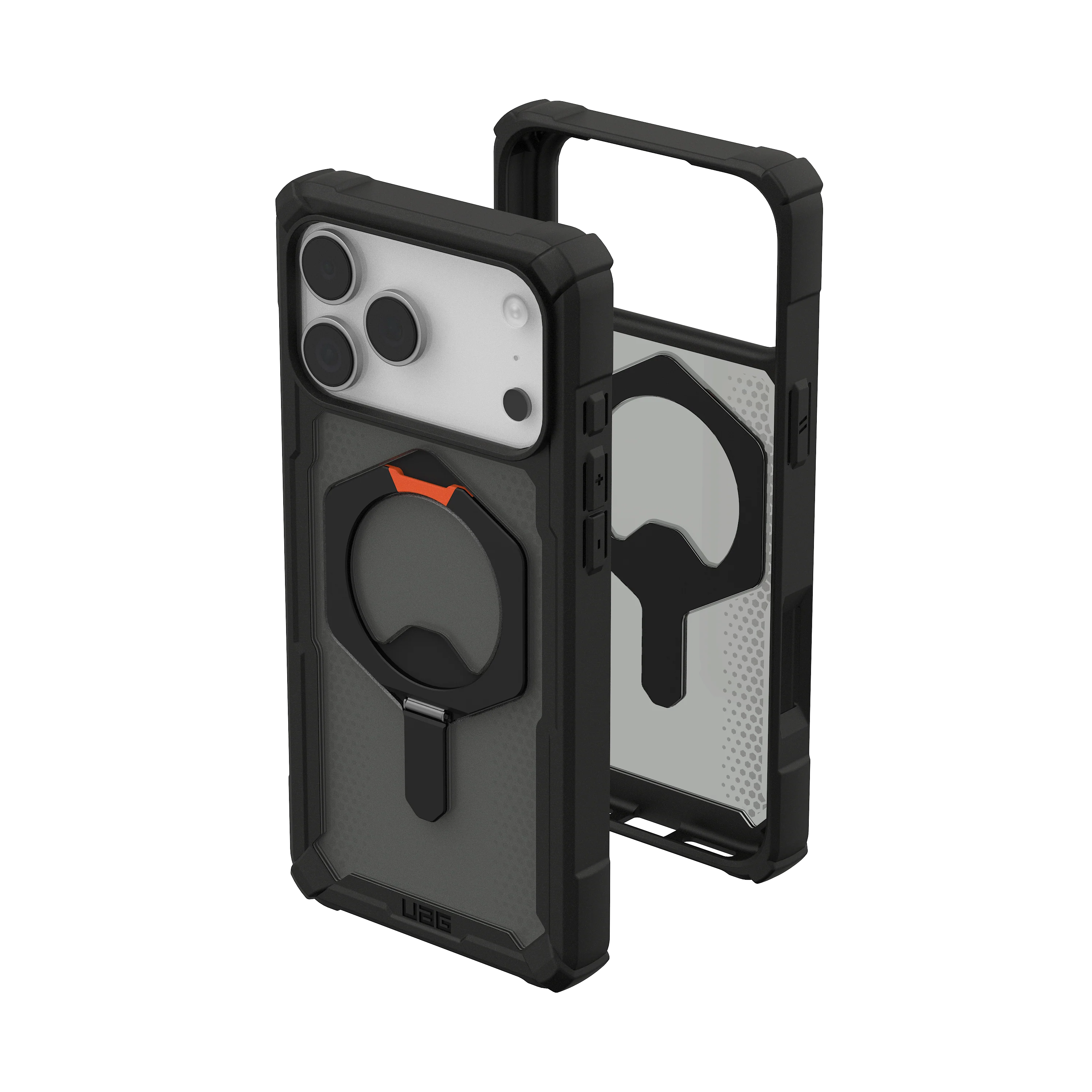UAG iPhone 17 Pro Max Plasma XTE MagSafe - Black/Pop Orange - Image 4