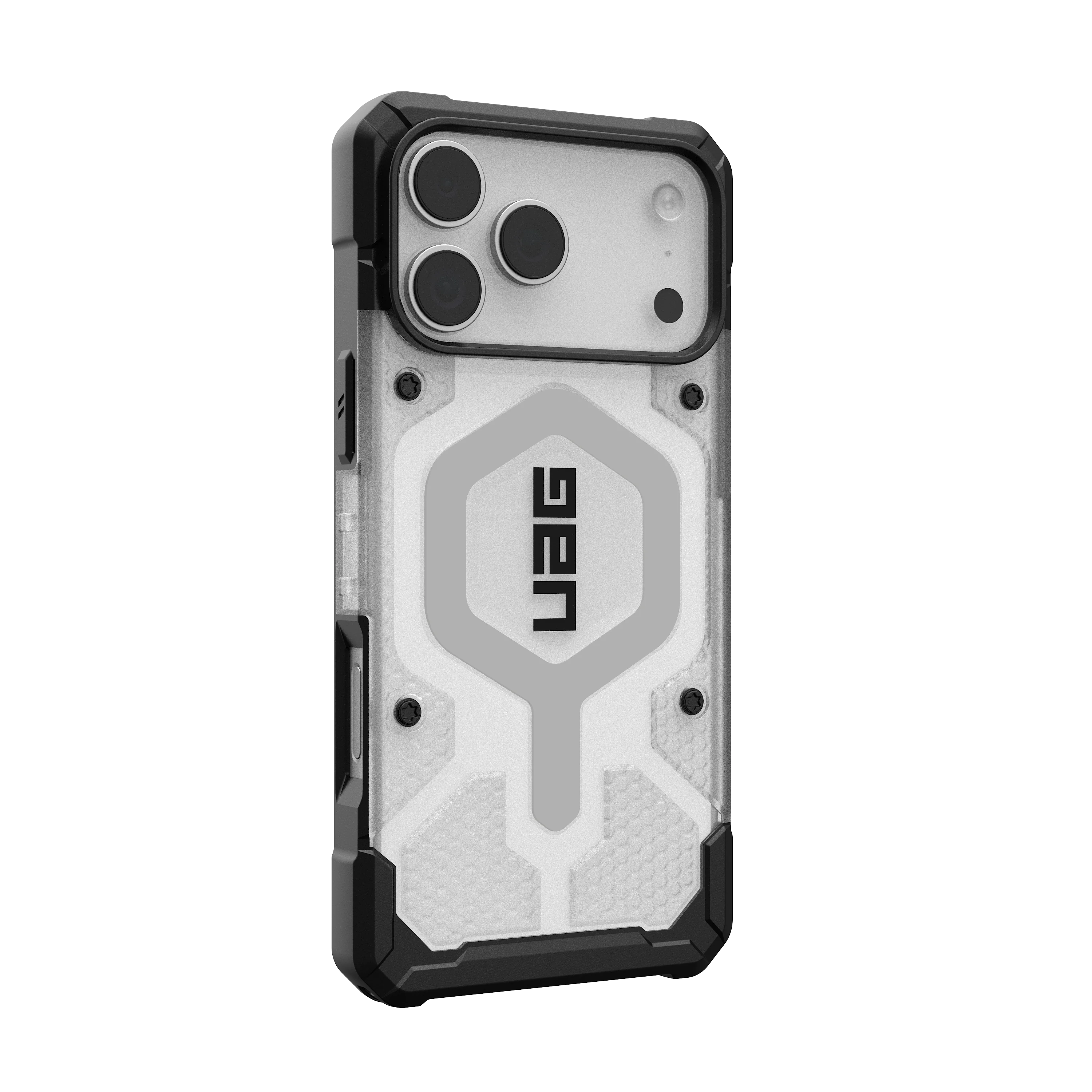UAG iPhone 17 Pro Max Pathfinder Clear MagSafe - Ice/Silver - Image 2