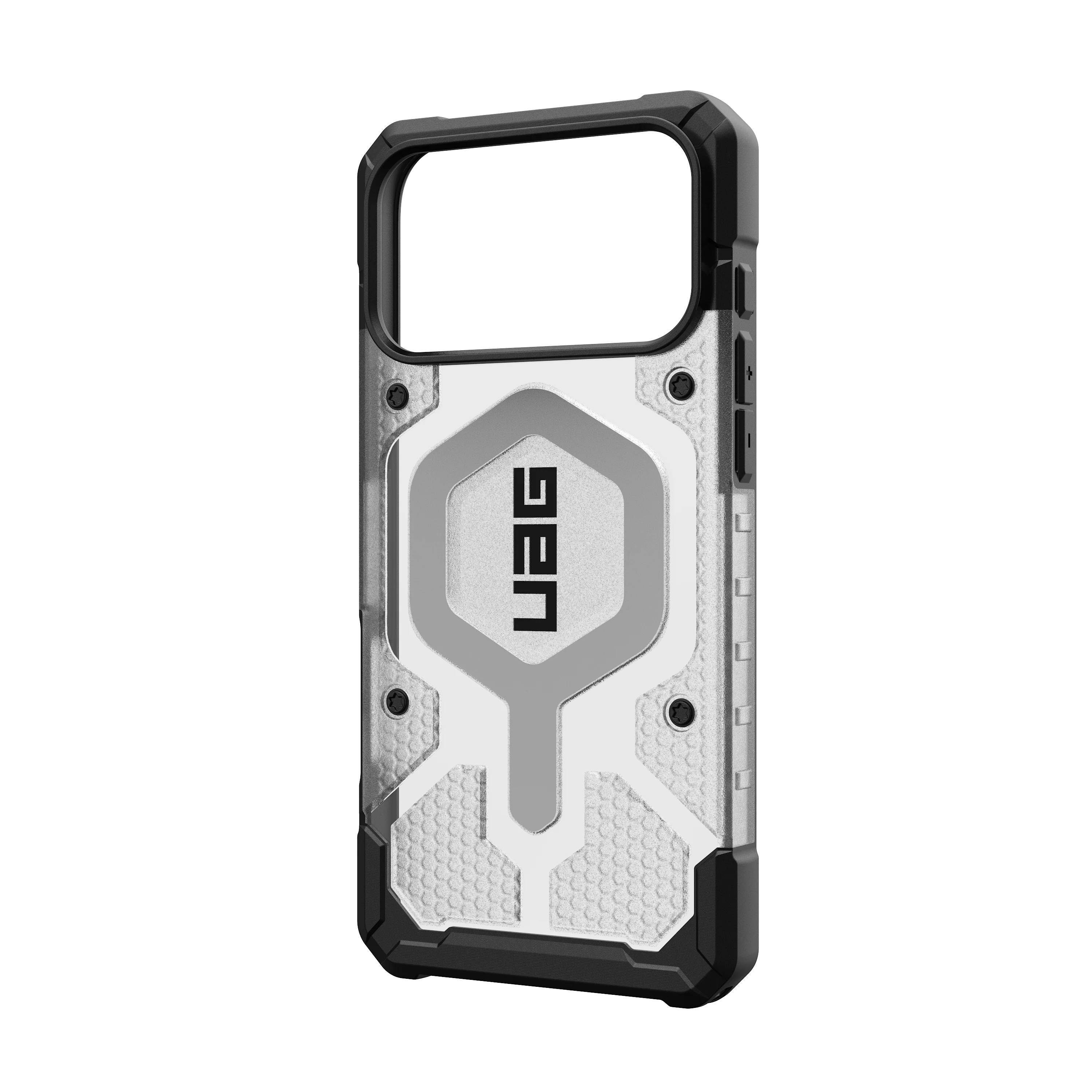 UAG iPhone 17 Pro Max Pathfinder Clear MagSafe - Ice/Silver - Image 7