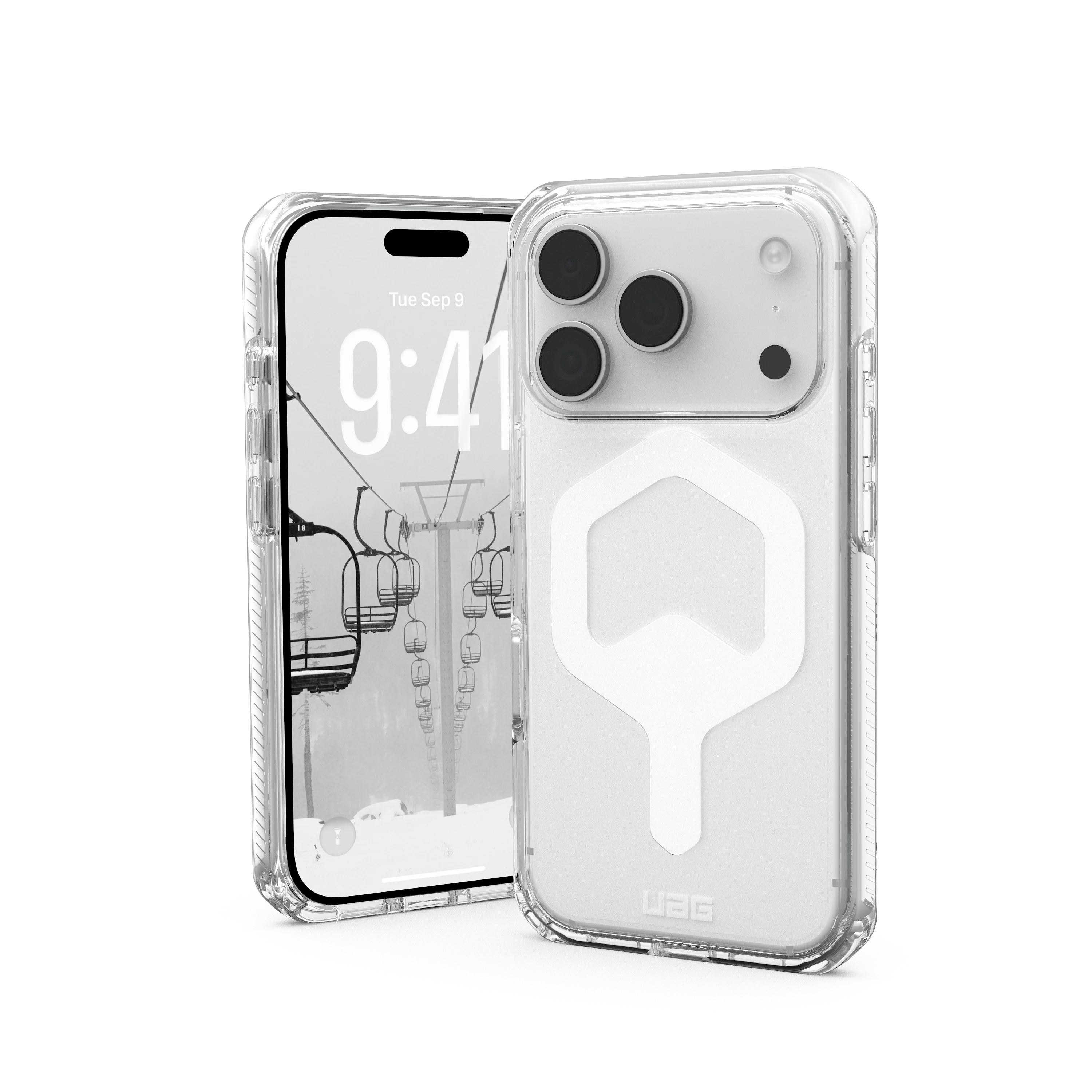 UAG iPhone 17 Pro Plyo MagSafe - Ice/White - Image 14